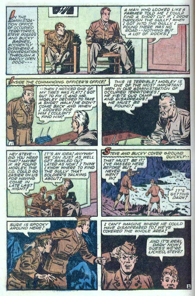 Read online Captain America Comics comic -  Issue #37 - 4