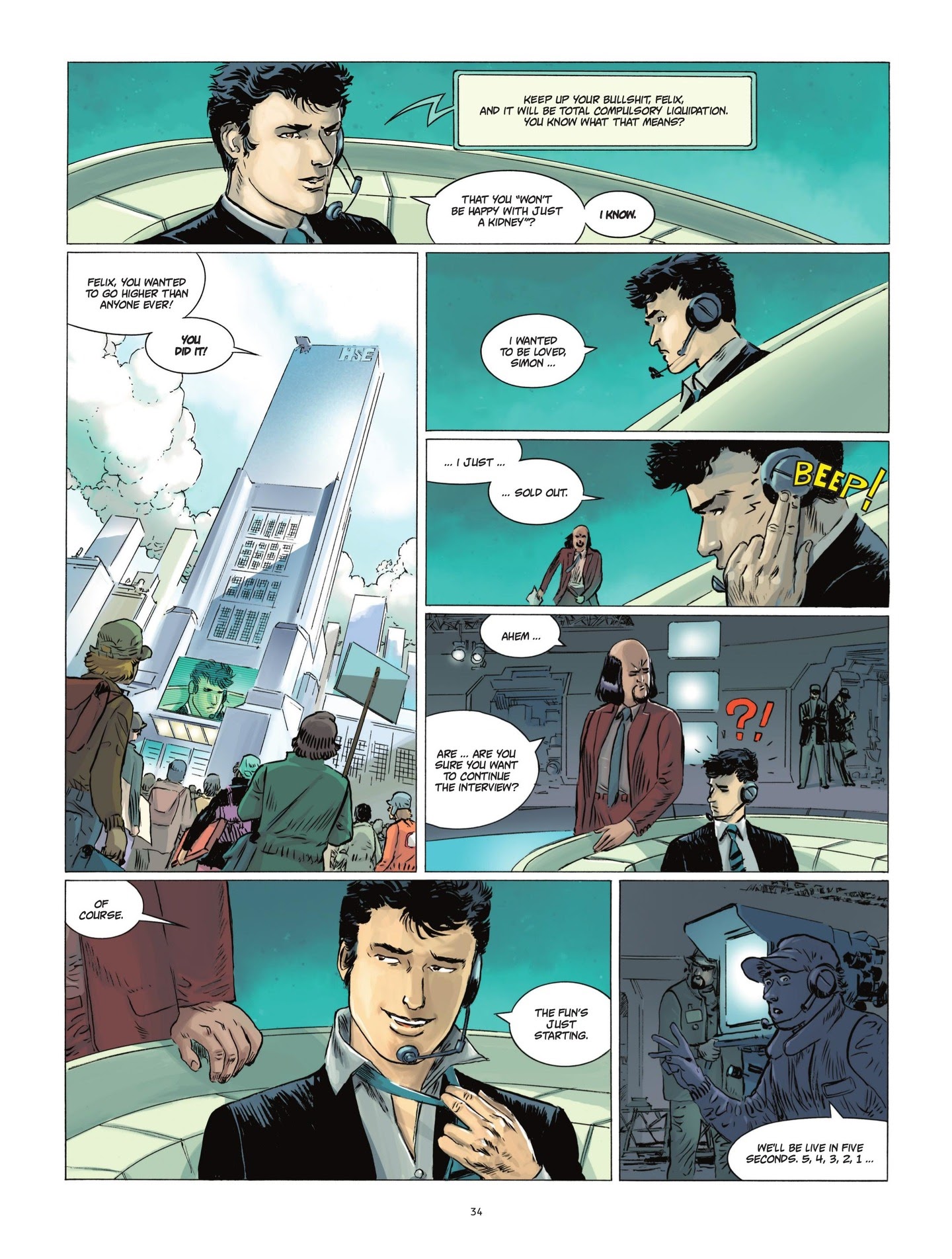 Read online HSE - Human Stock Exchange comic -  Issue #3 - 36