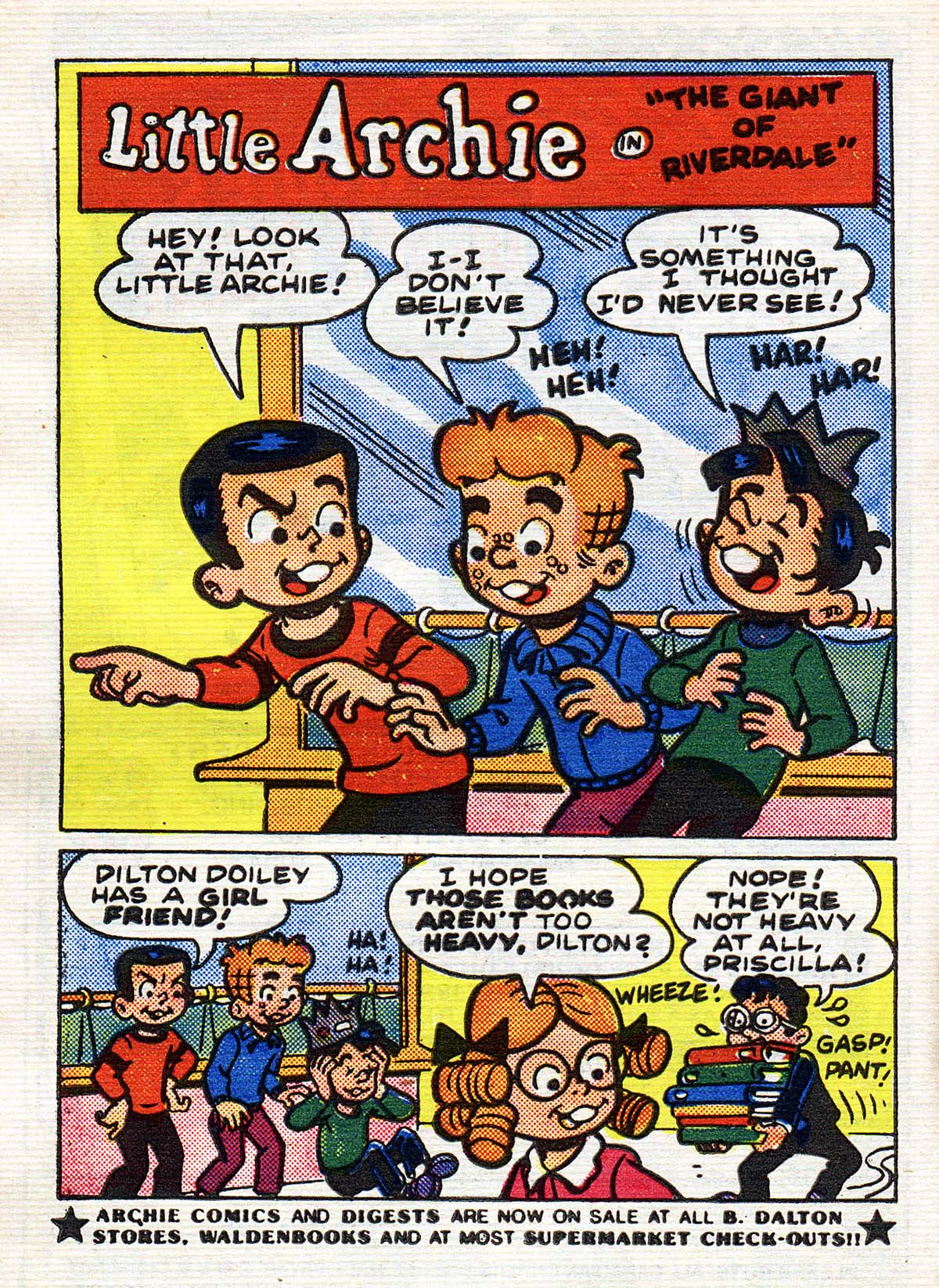 Read online Little Archie Comics Digest Magazine comic -  Issue #34 - 51
