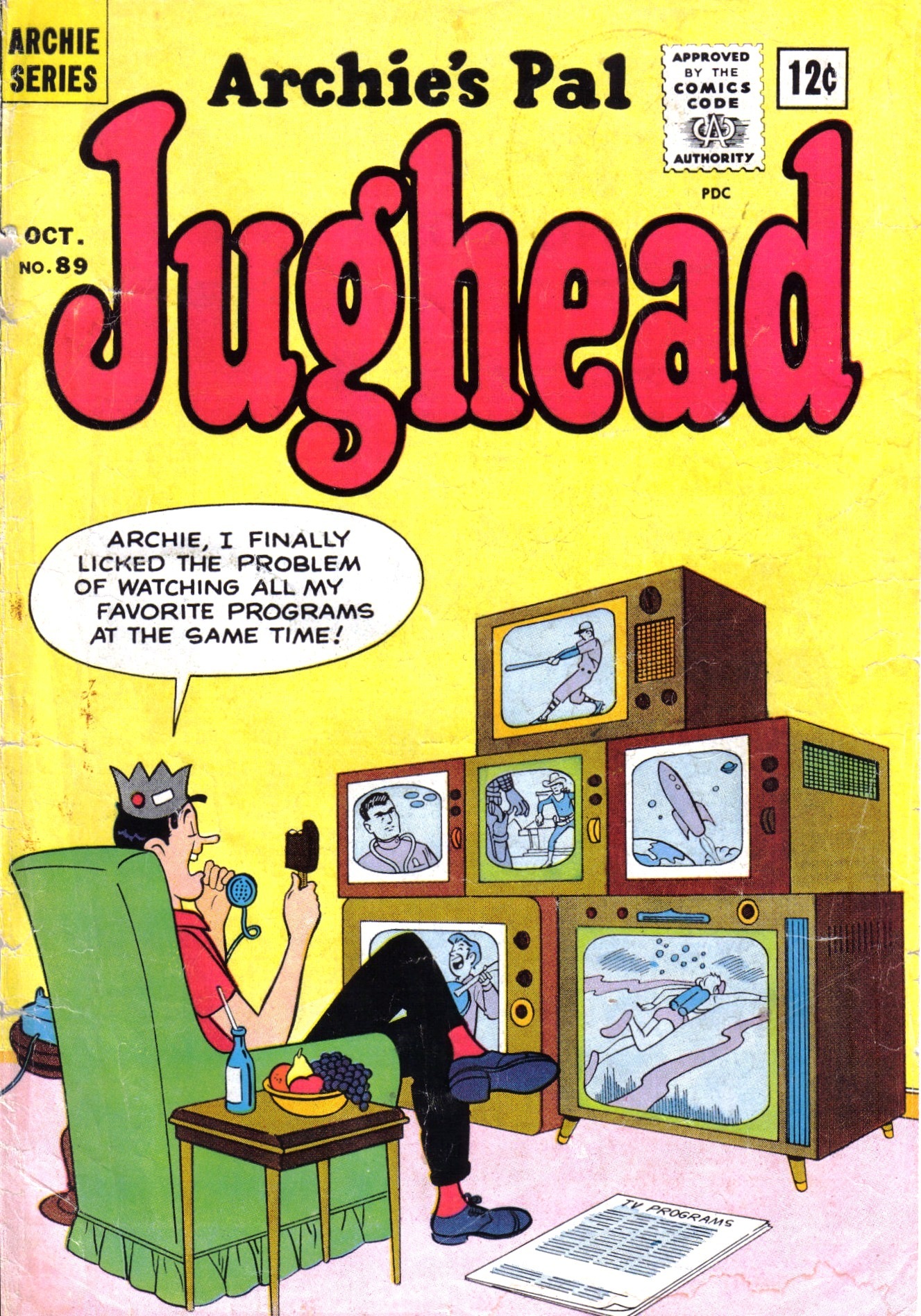 Read online Archie's Pal Jughead comic -  Issue #89 - 1