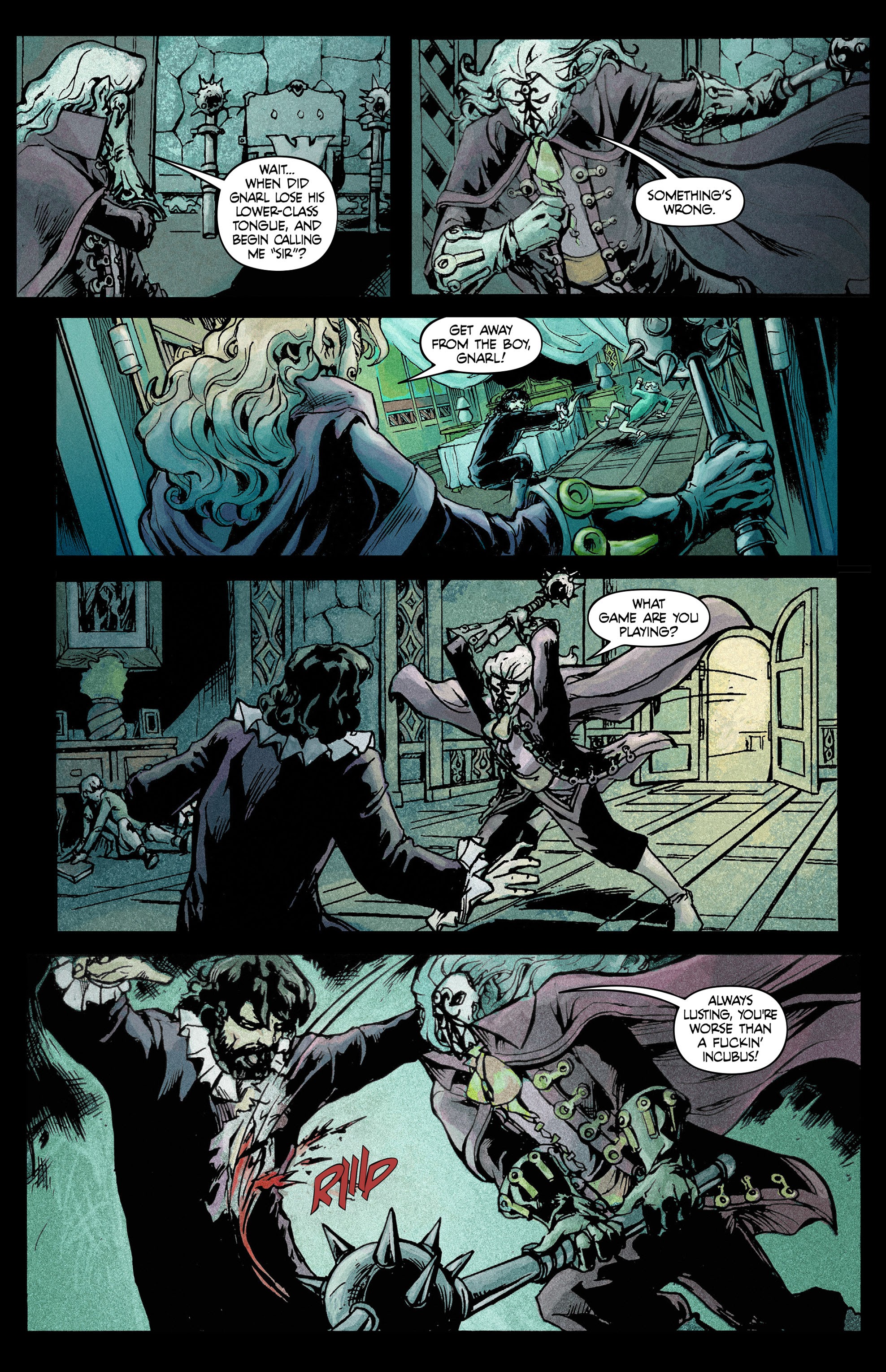 Read online Raven Nevermore comic -  Issue #4 - 30