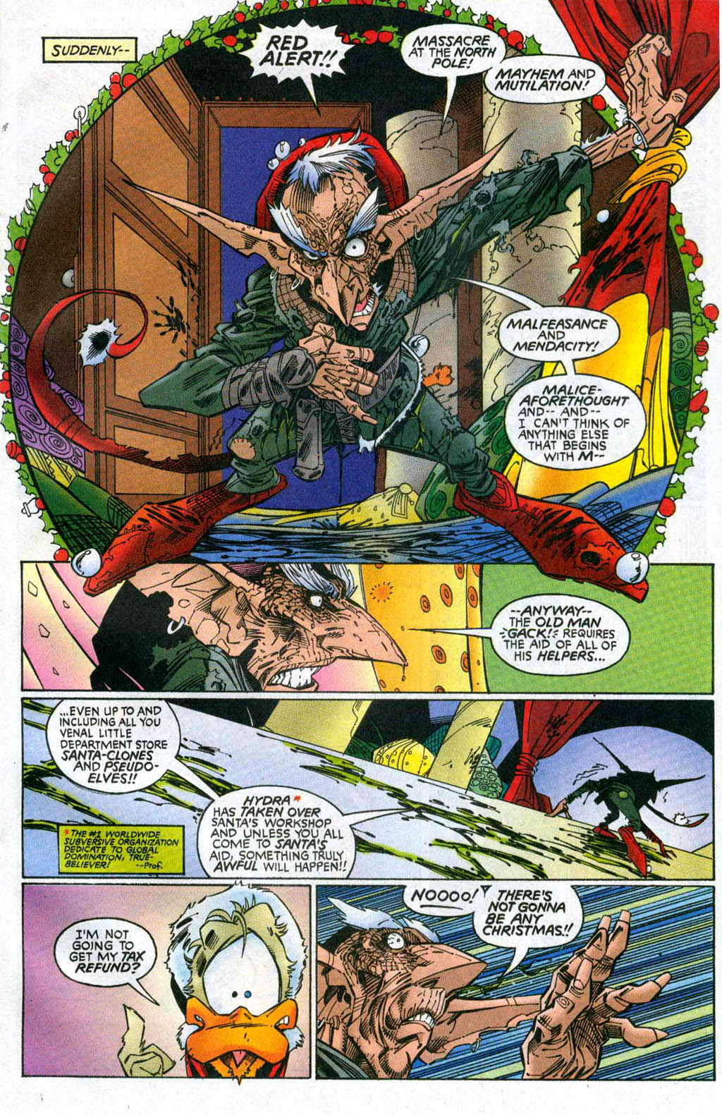 Read online Howard The Duck Holiday Special comic -  Issue # Full - 14