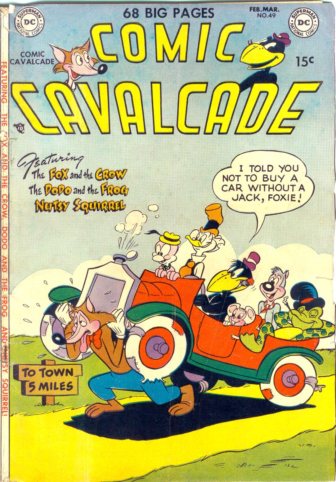 Read online Comic Cavalcade comic -  Issue #49 - 1