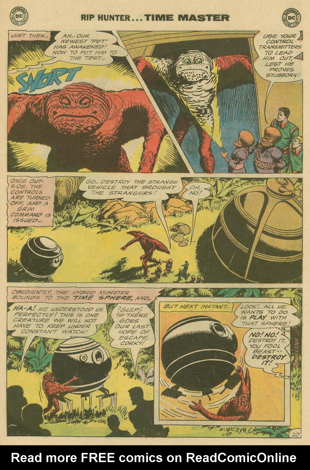 Read online Rip Hunter...Time Master comic -  Issue #25 - 27