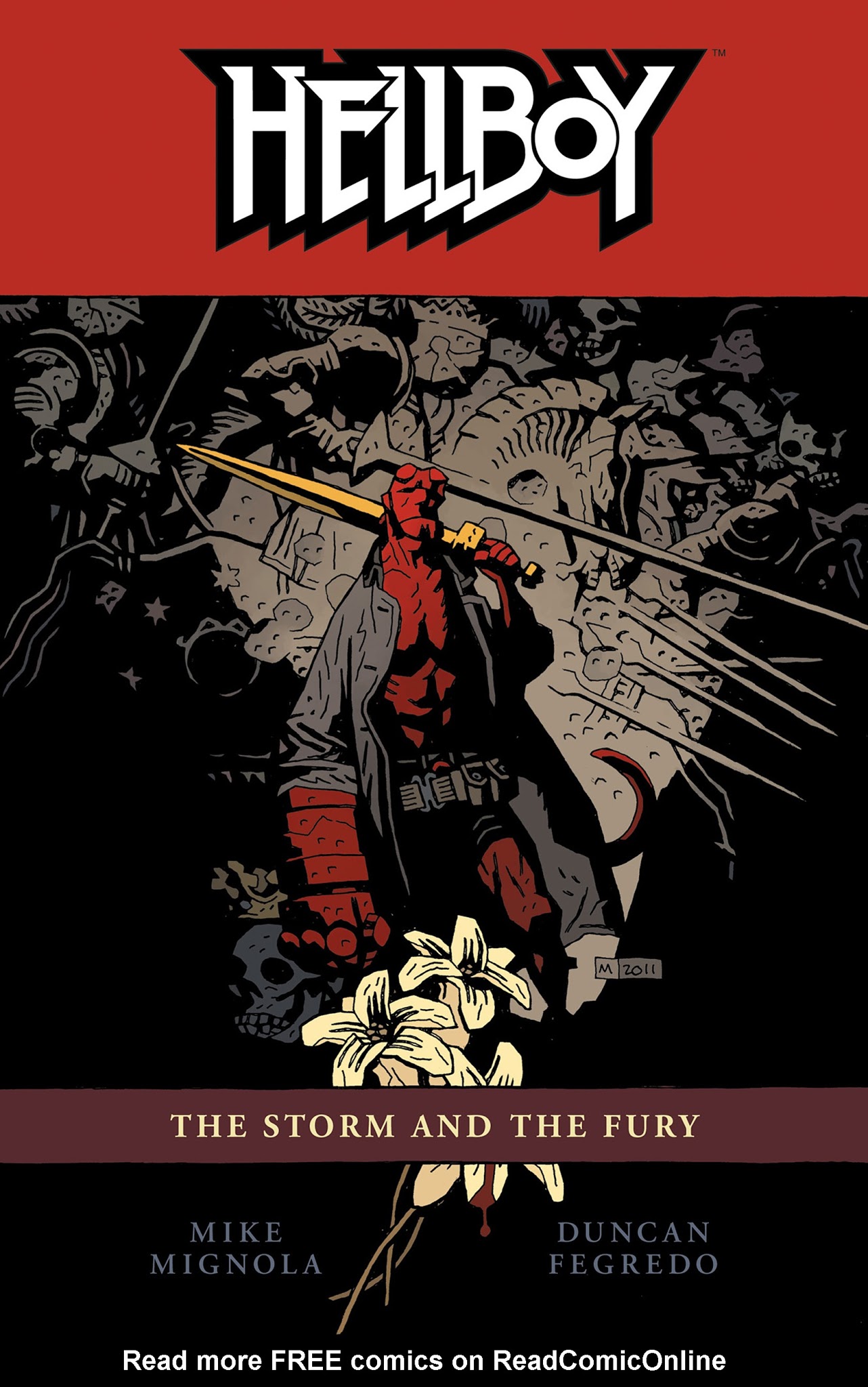 Read online Hellboy: The Storm And The Fury comic -  Issue # TPB - 1