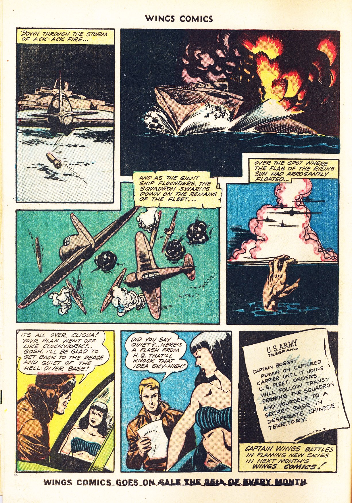 Read online Wings Comics comic -  Issue #41 - 12