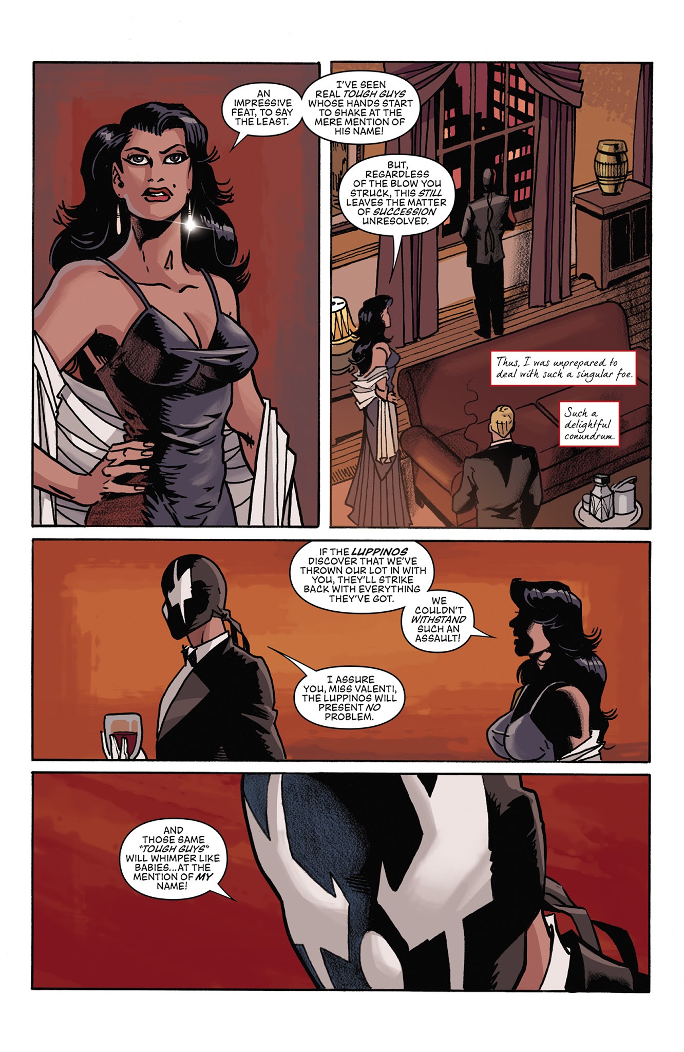 Read online Grendel vs. The Shadow comic -  Issue #2 - 18