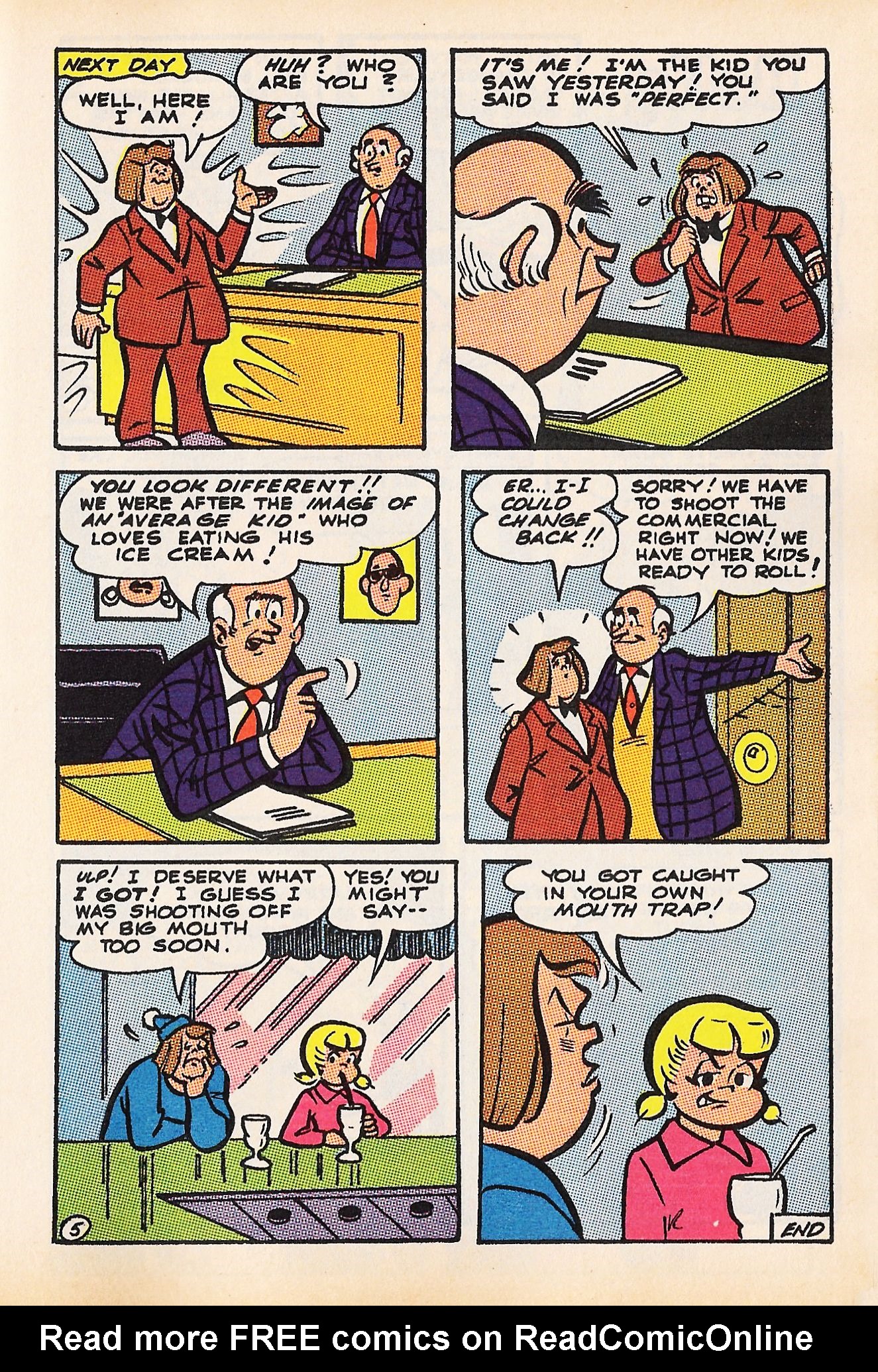 Read online Betty and Veronica Digest Magazine comic -  Issue #52 - 65