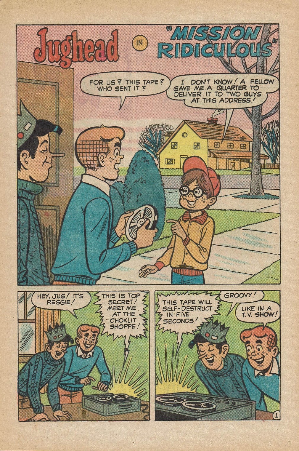 Read online Jughead (1965) comic -  Issue #168 - 13