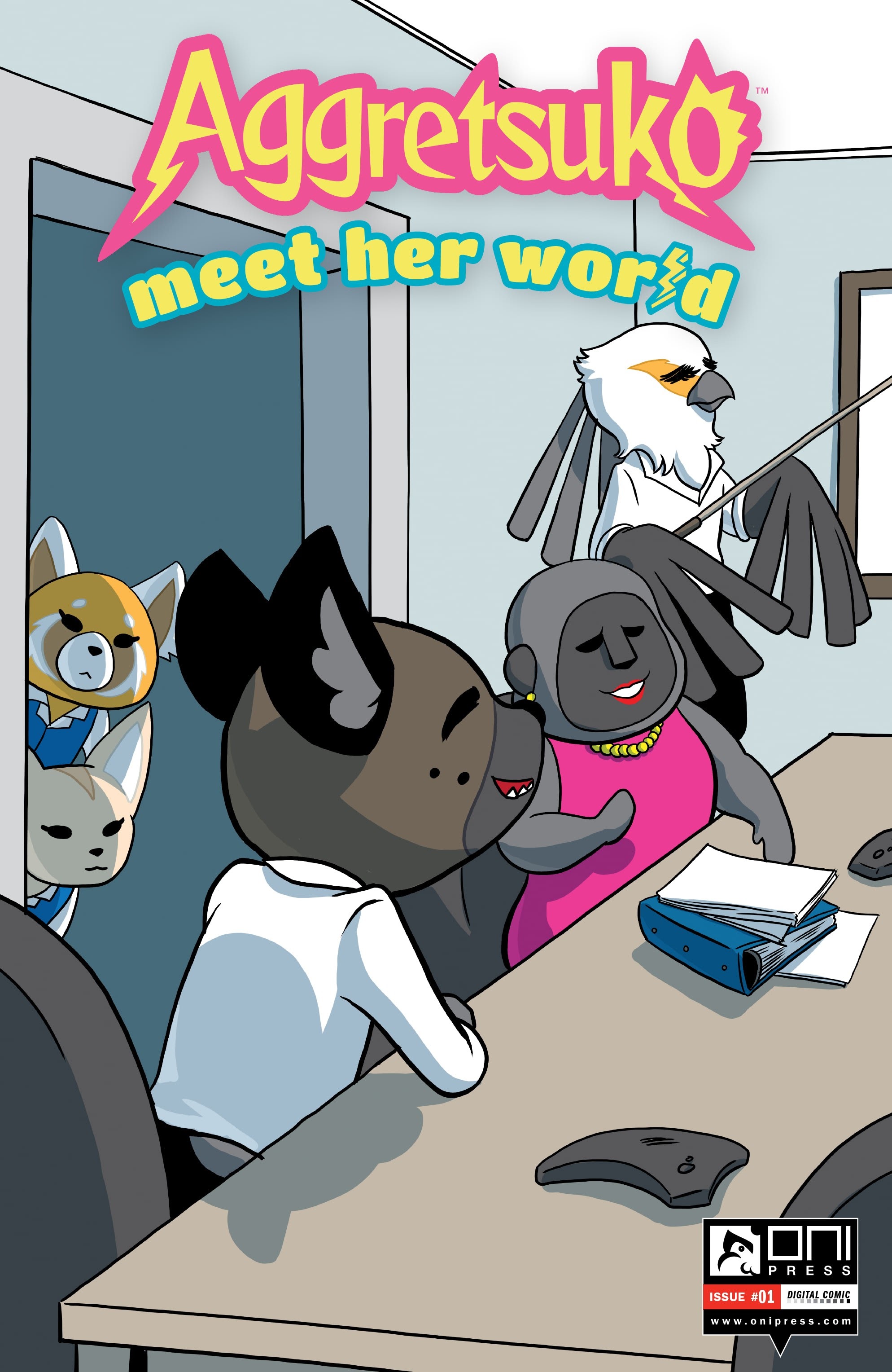 Read online Aggretsuko: Meet Her World comic -  Issue #1 - 1