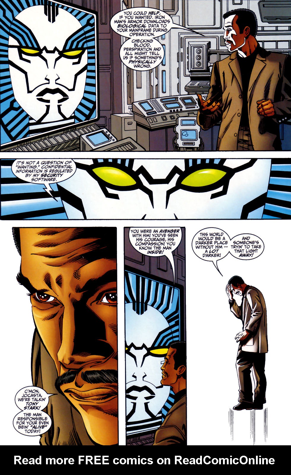 Read online Iron Man: Bad Blood comic -  Issue #3 - 12