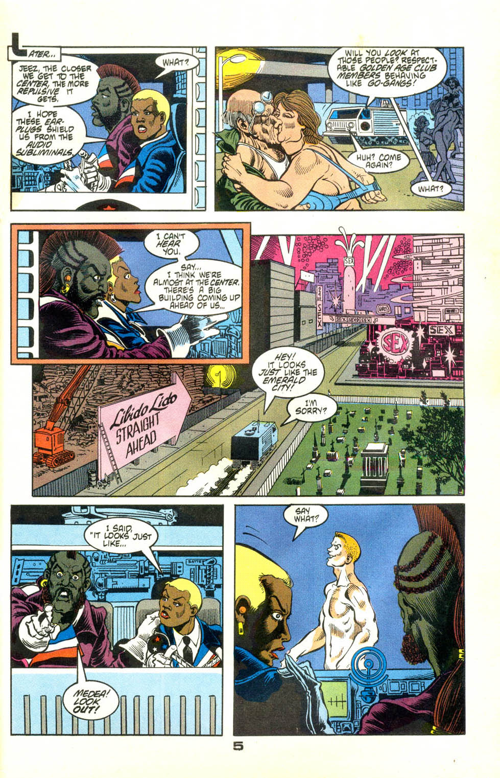 Read online American Flagg! comic -  Issue #24 - 27