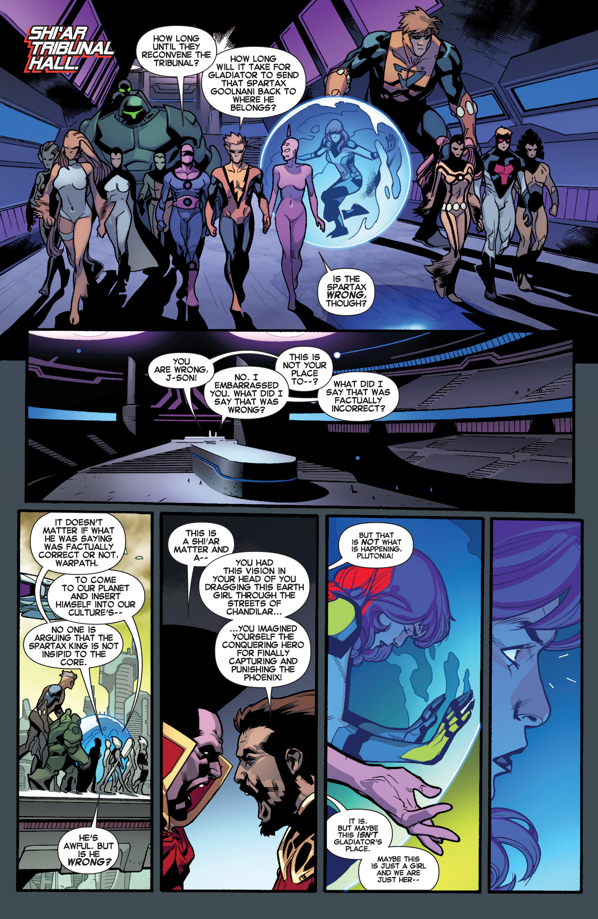 Read online Guardians of the Galaxy/All-New X-Men: The Trial of Jean Grey comic -  Issue # TPB - 87