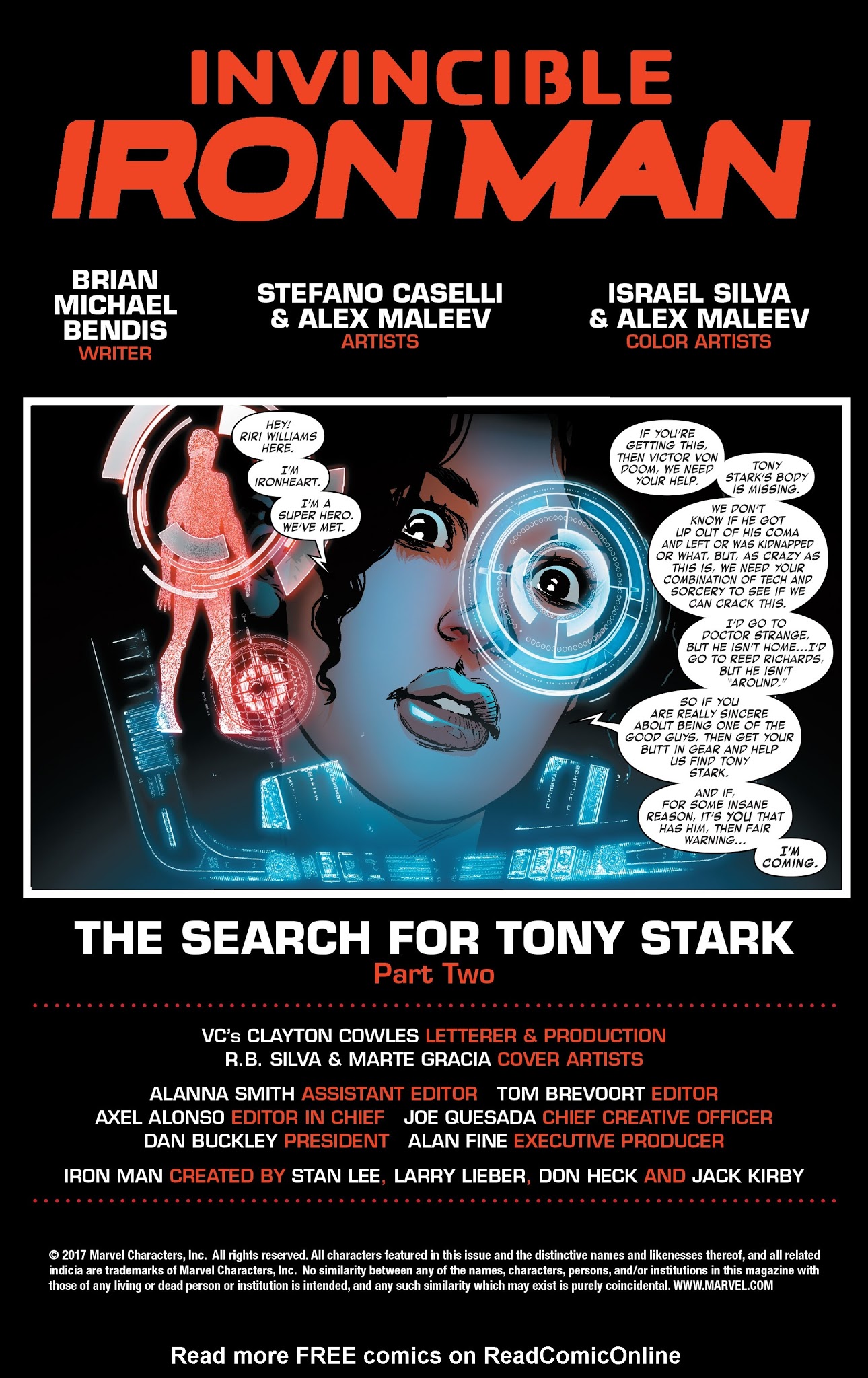 Read online Invincible Iron Man (2016) comic -  Issue #594 - 2