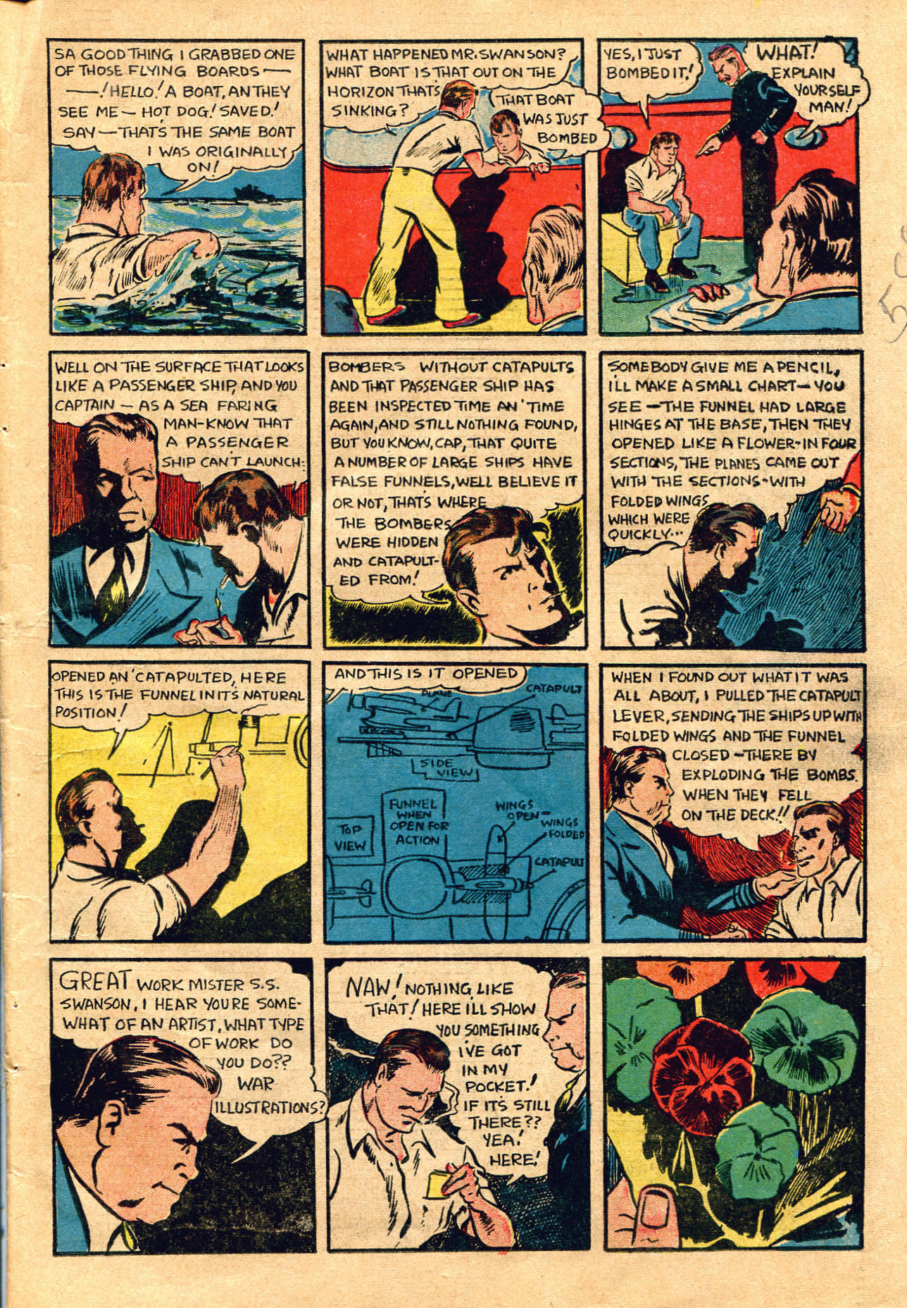Read online Super Spy (1940) comic -  Issue #2 - 14