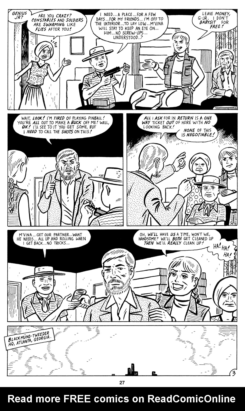 Read online Love and Rockets (2001) comic -  Issue #6 - 31