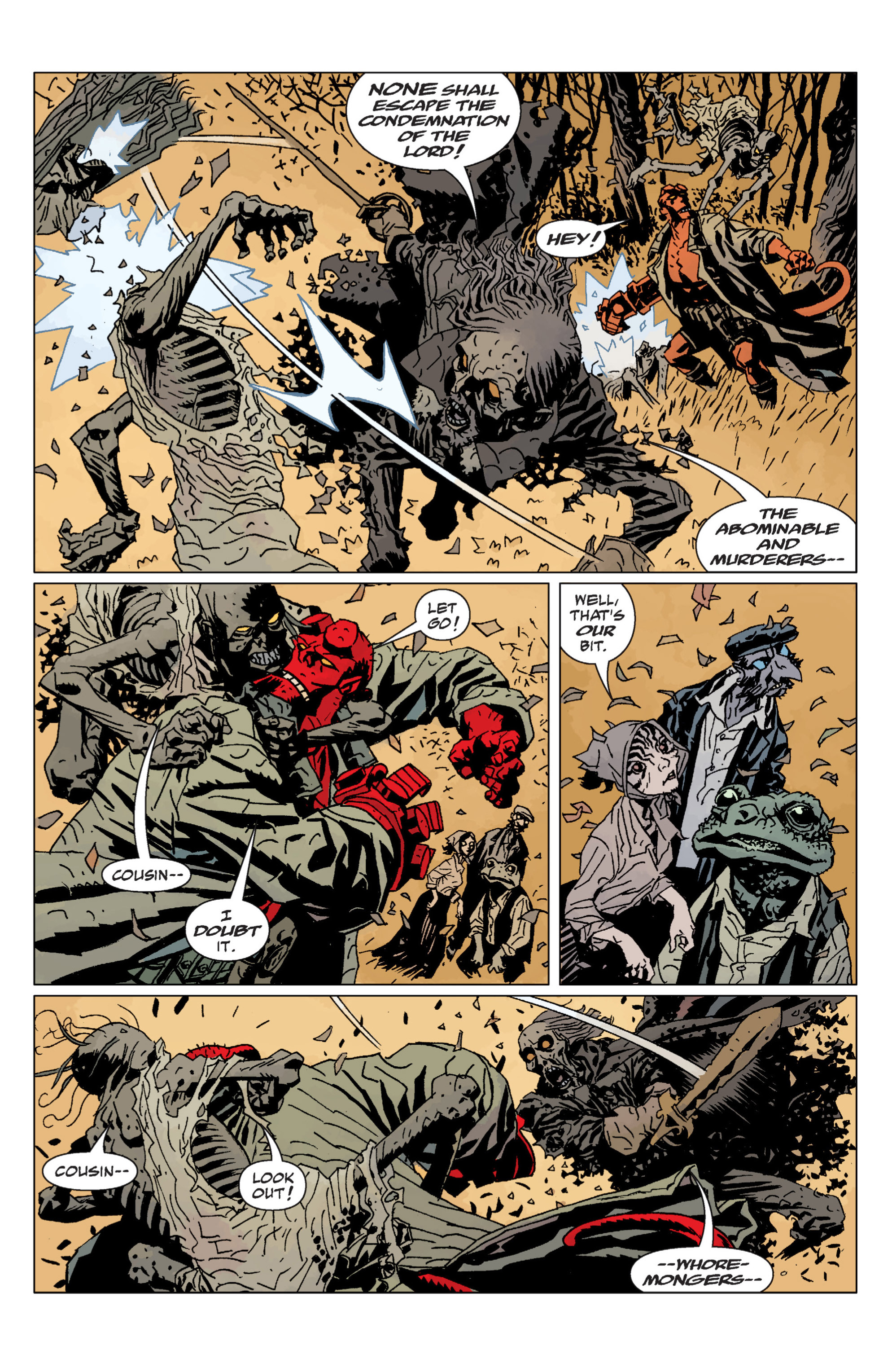 Read online Hellboy comic -  Issue #8 - 40