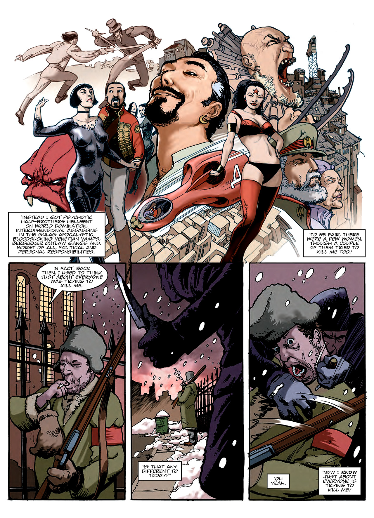 Read online Nikolai Dante comic -  Issue # TPB 11 - 11
