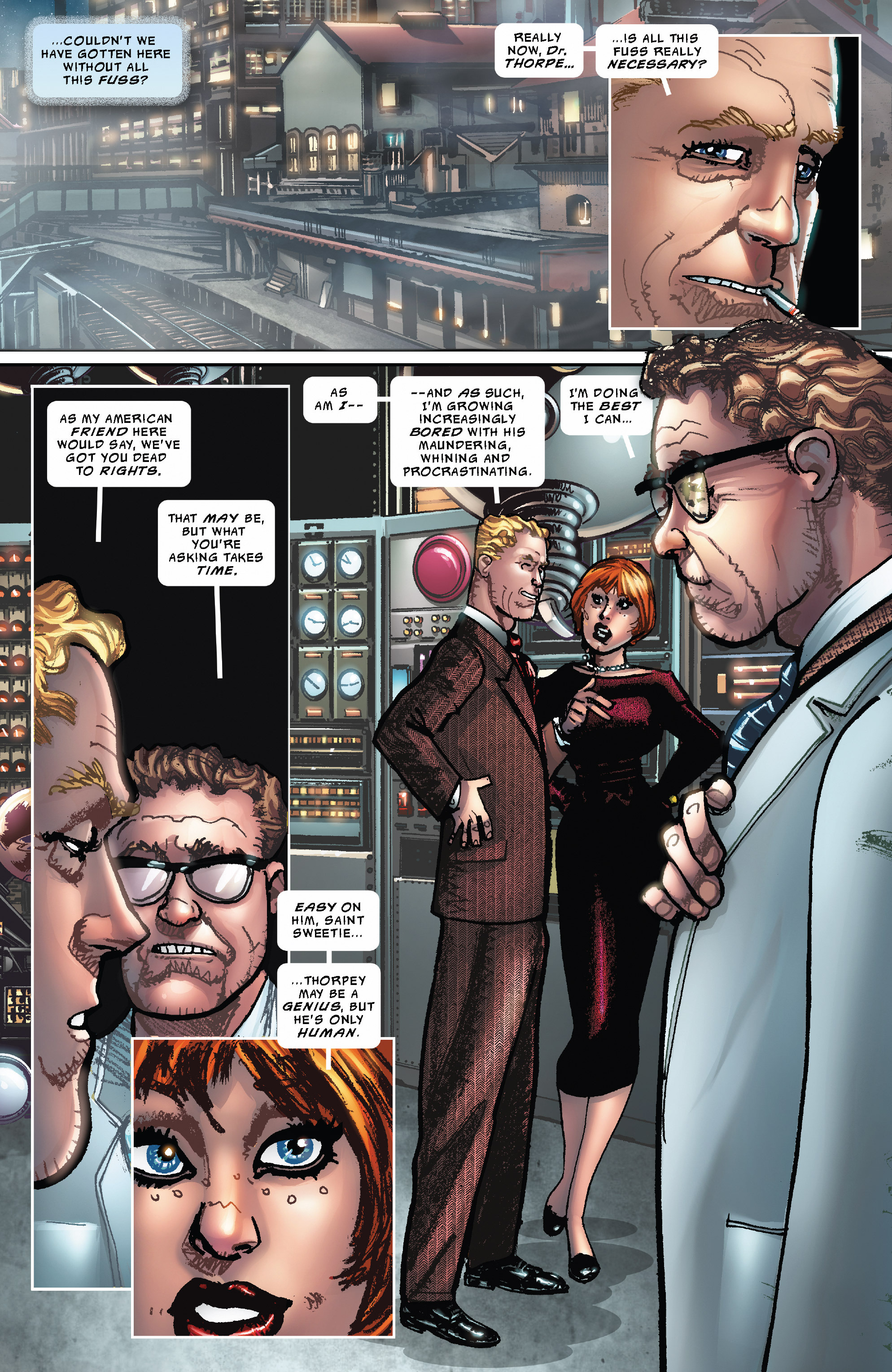 Read online The Shadow: Midnight in Moscow comic -  Issue #4 - 5