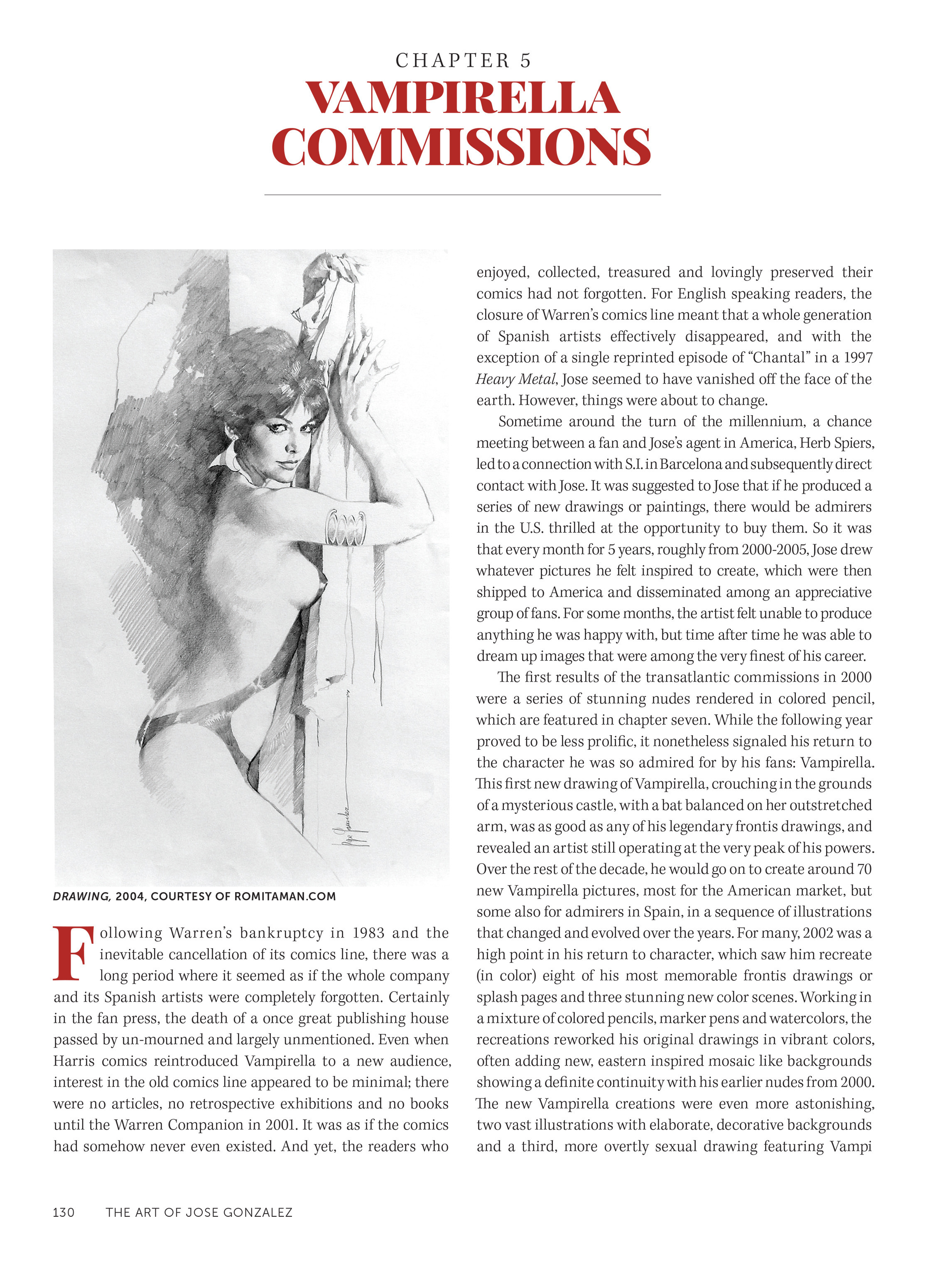 Read online The Art of Jose Gonzalez comic -  Issue # TPB (Part 2) - 32