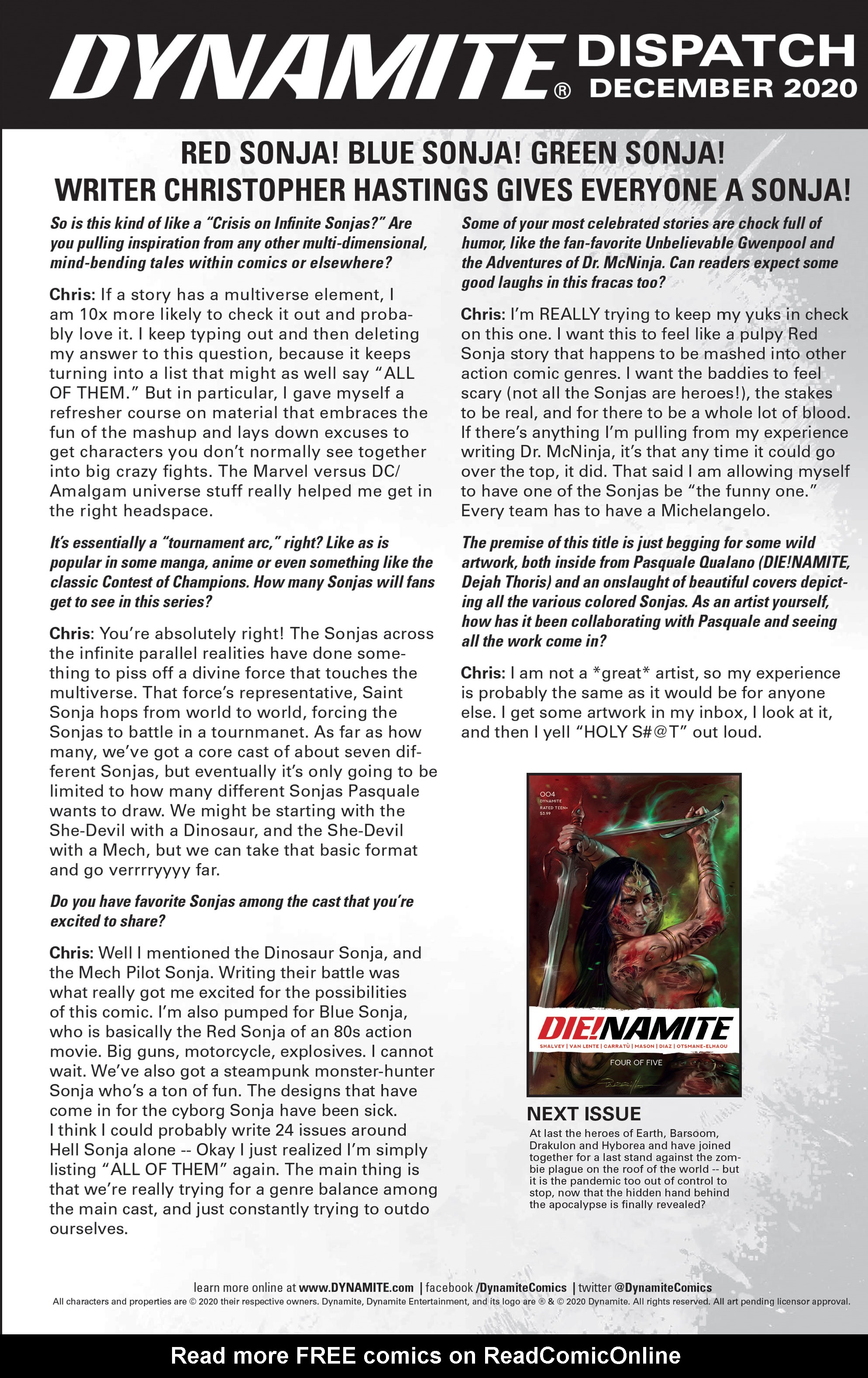 Read online DIE!namite comic -  Issue #3 - 26