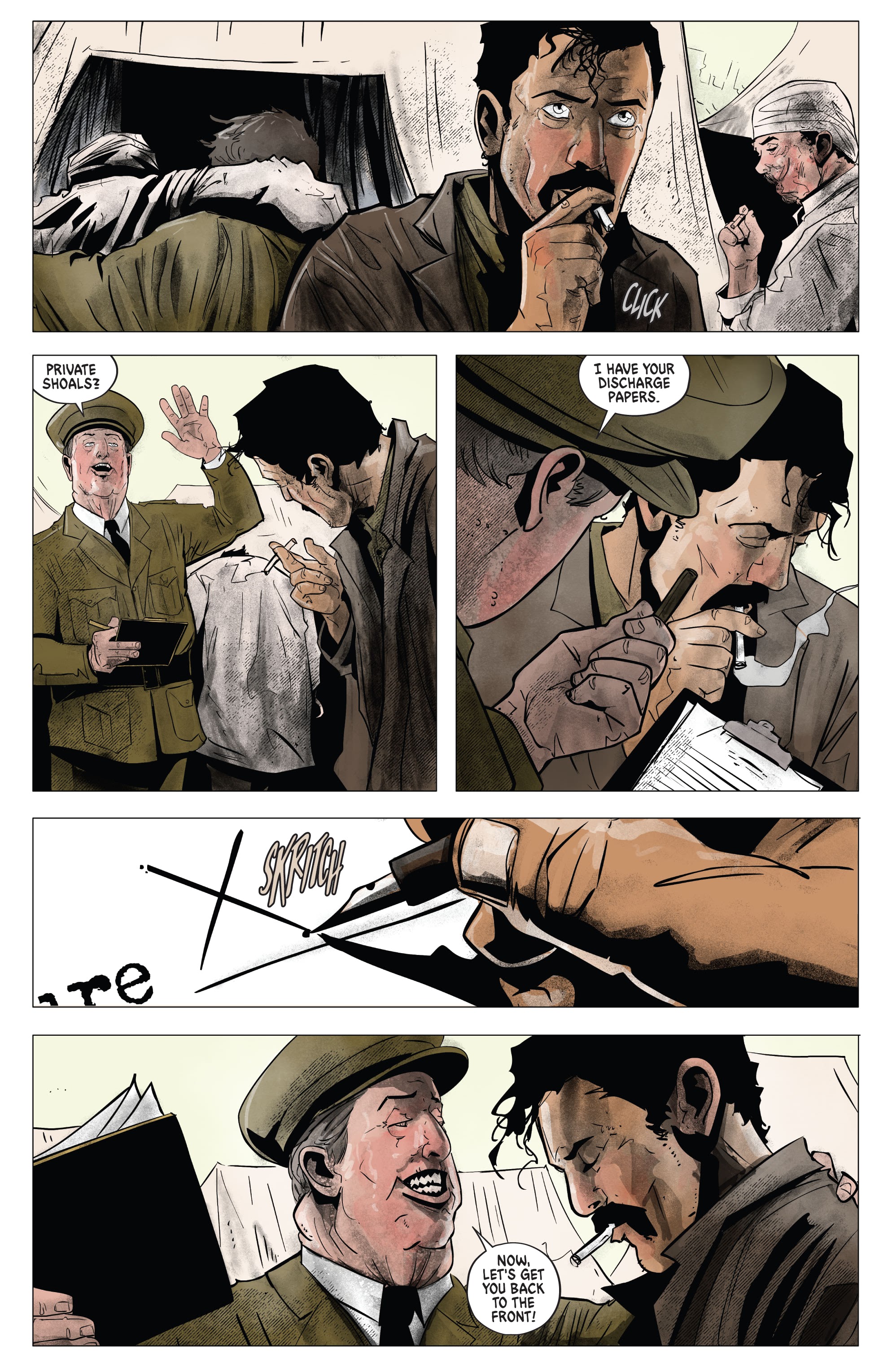 Read online Sea of Sorrows comic -  Issue #5 - 16