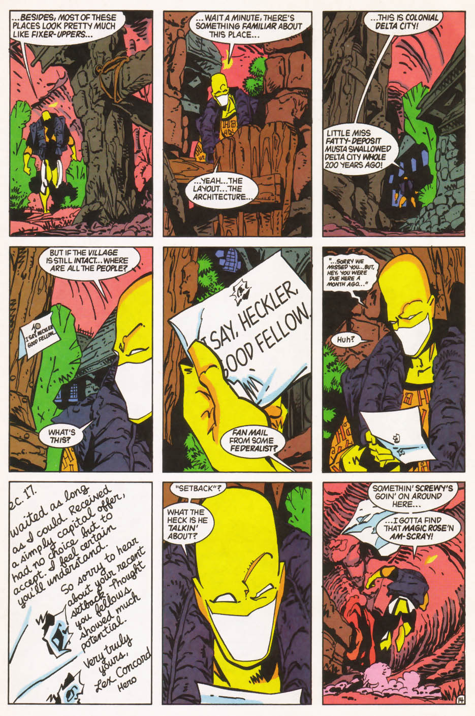 Read online Heckler comic -  Issue #6 - 15