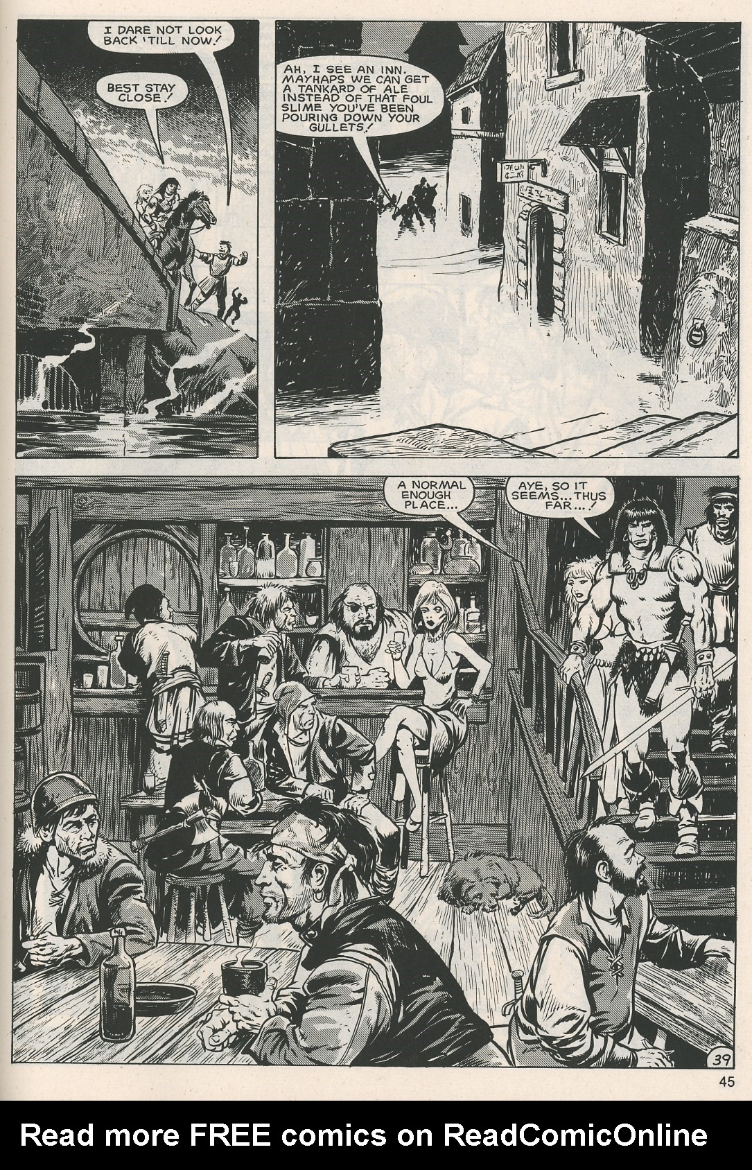 Read online The Savage Sword Of Conan comic -  Issue #118 - 43