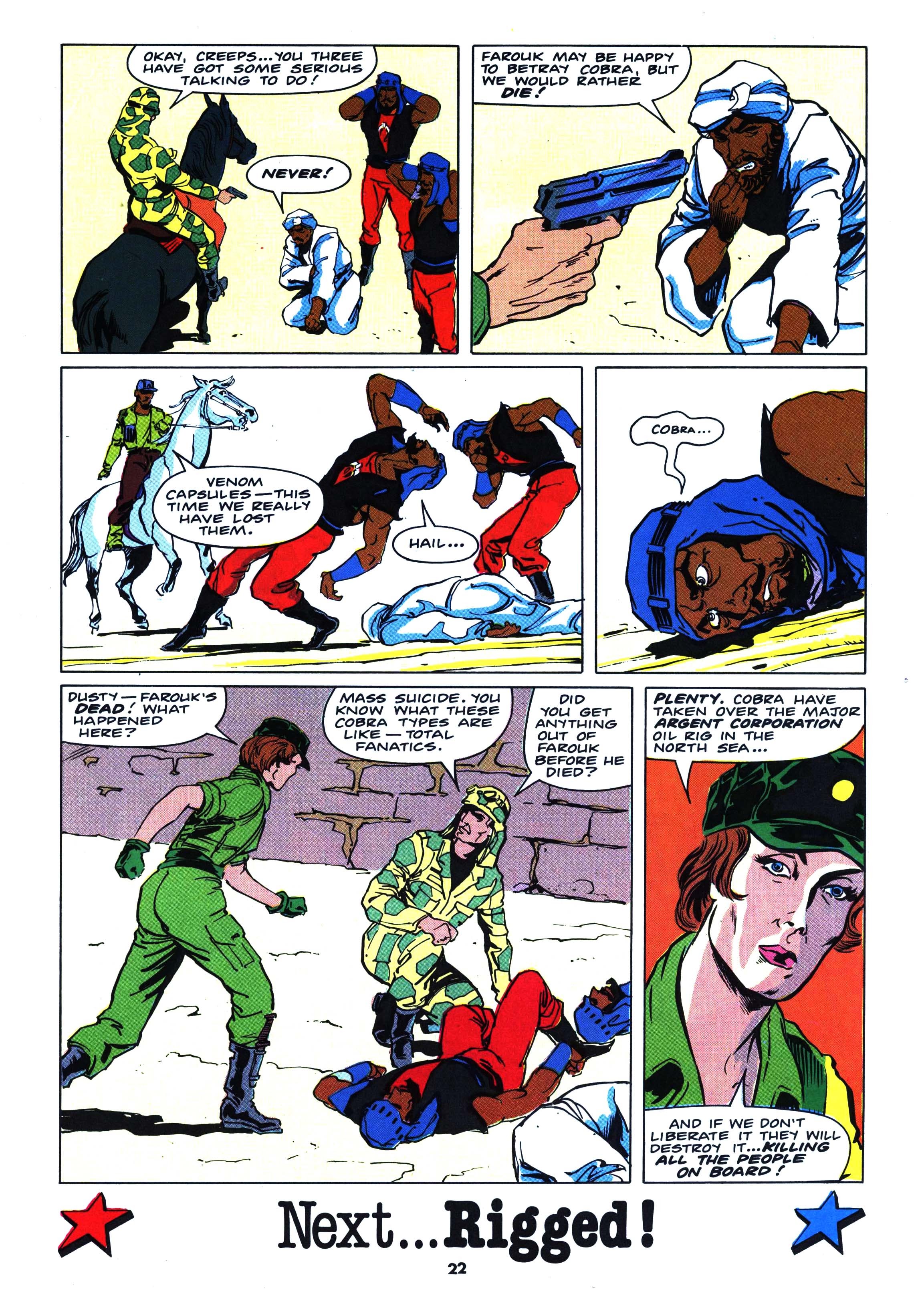 Read online Action Force comic -  Issue #10 - 21