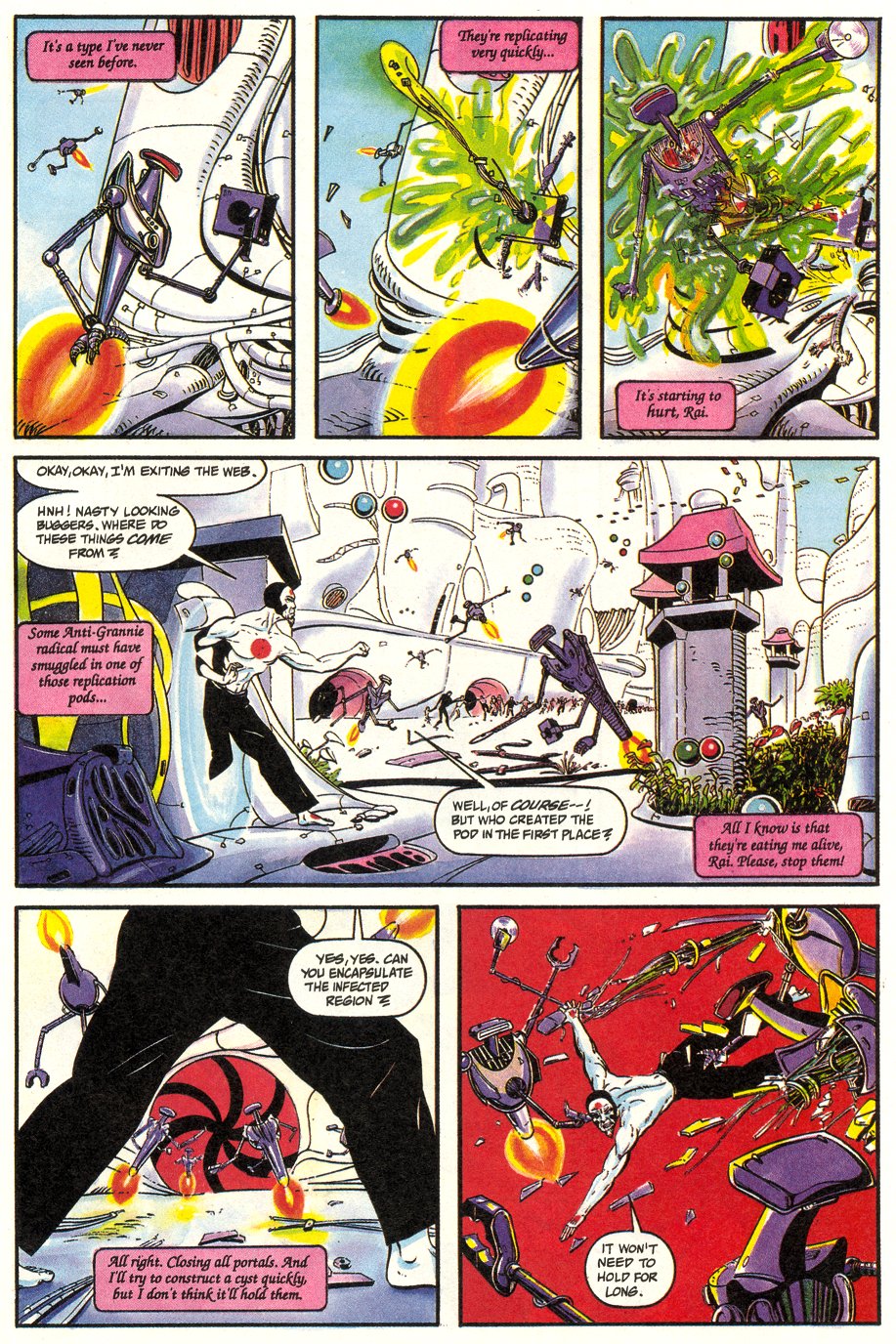 Read online Magnus Robot Fighter (1991) comic -  Issue #5 - 23