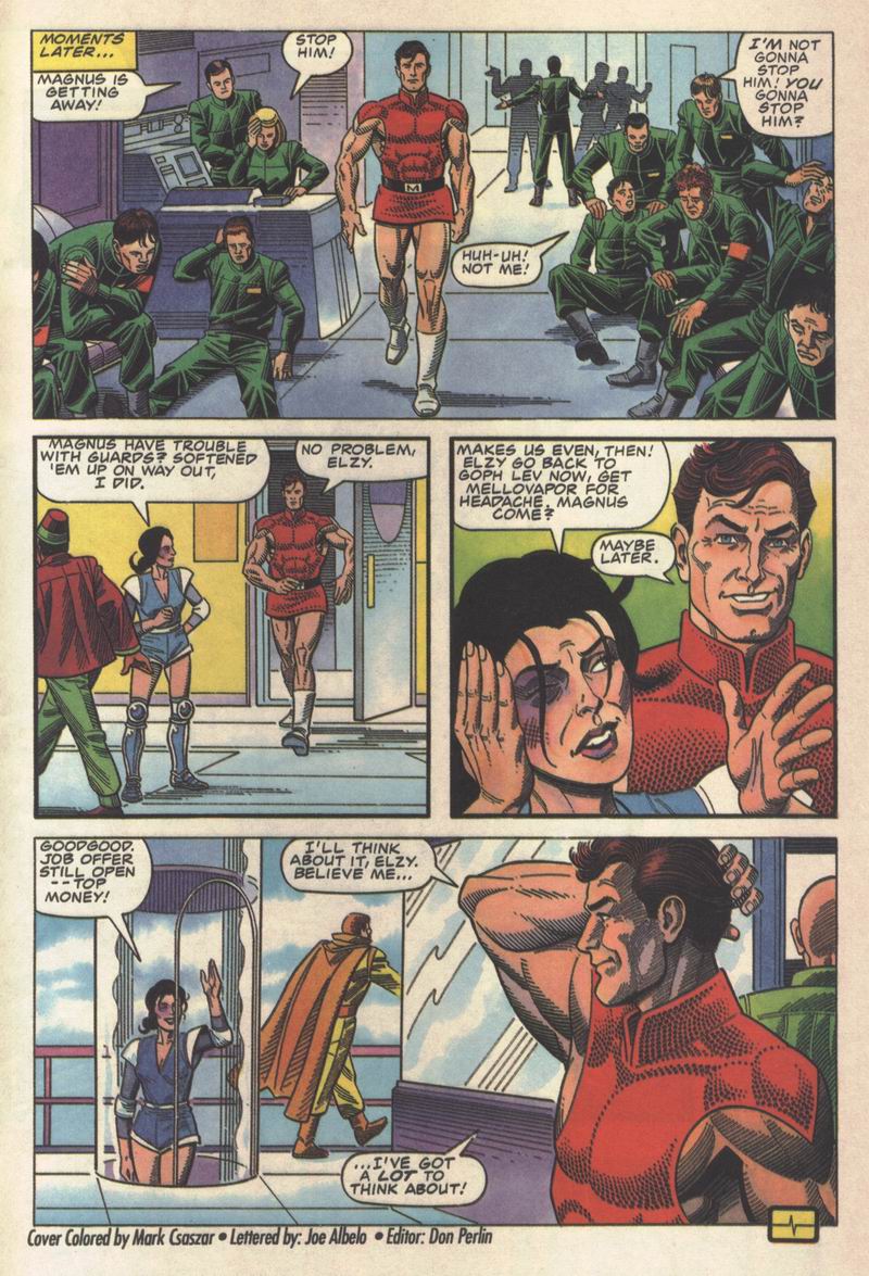 Read online Magnus Robot Fighter (1991) comic -  Issue #19 - 23
