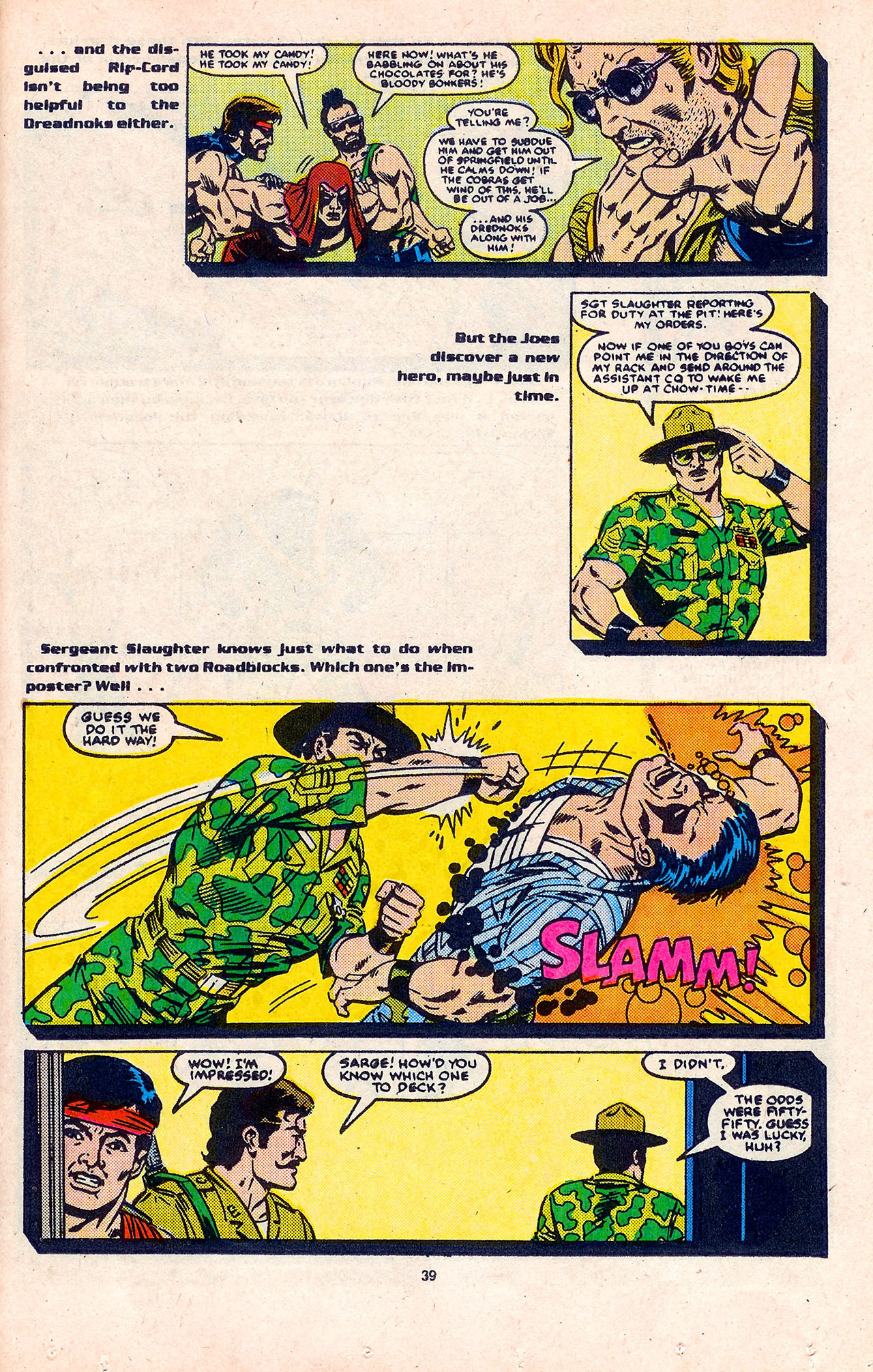 Read online G.I. Joe Yearbook comic -  Issue #3 - 41