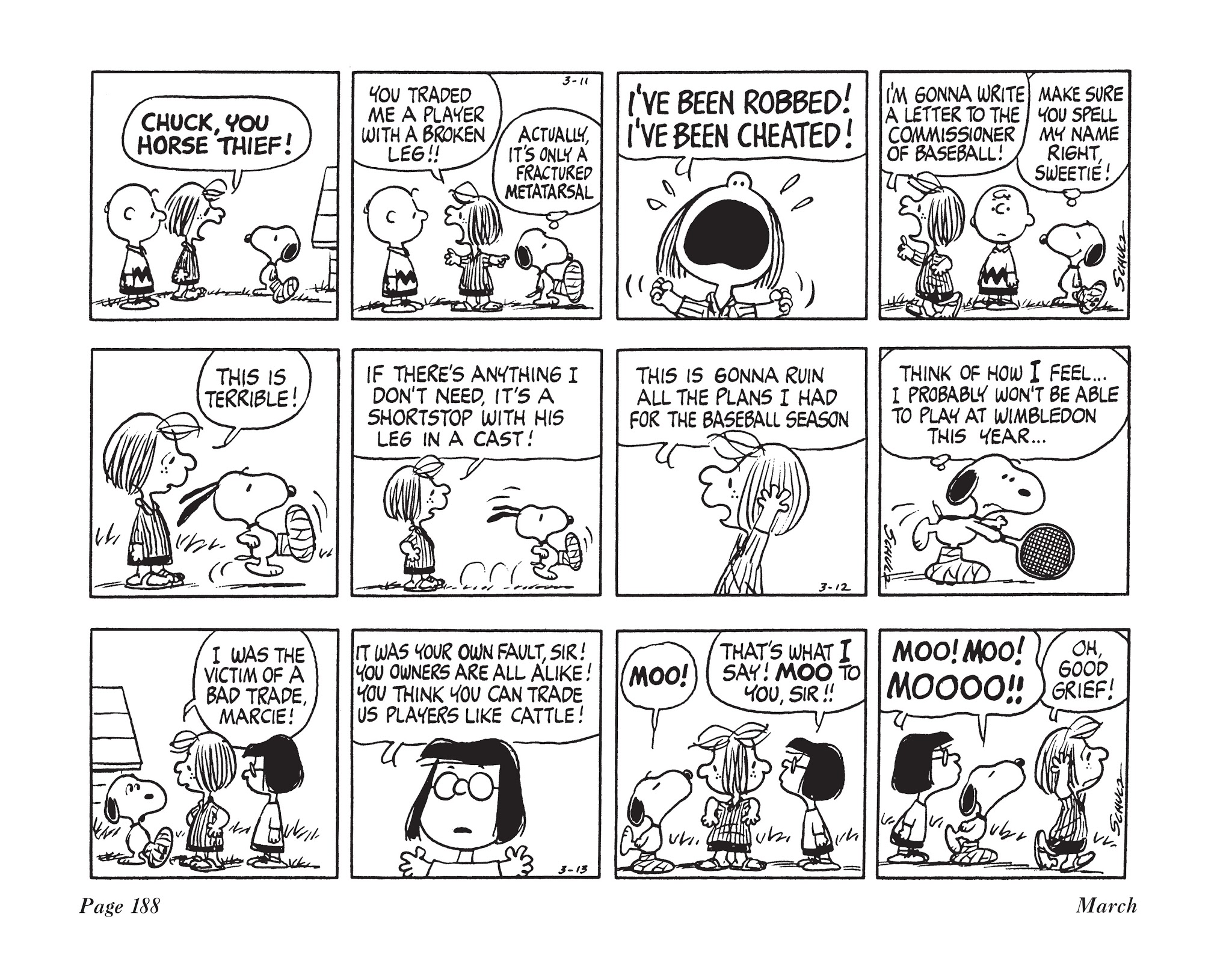 Read online The Complete Peanuts comic -  Issue # TPB 13 - 204