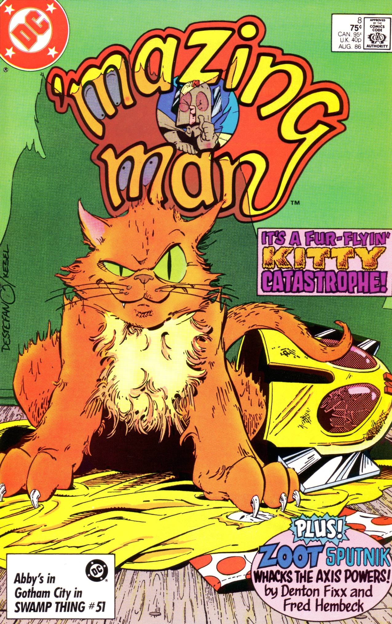 Read online 'Mazing Man comic -  Issue #8 - 1