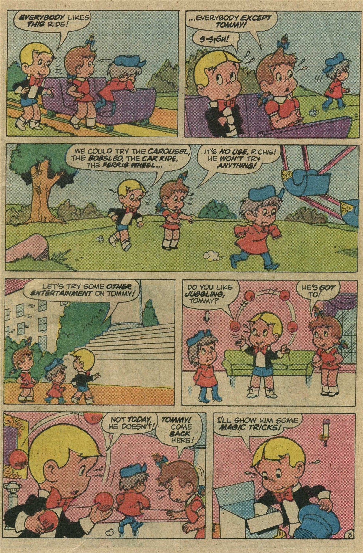 Read online Richie Rich & His Girl Friends comic -  Issue #16 - 7