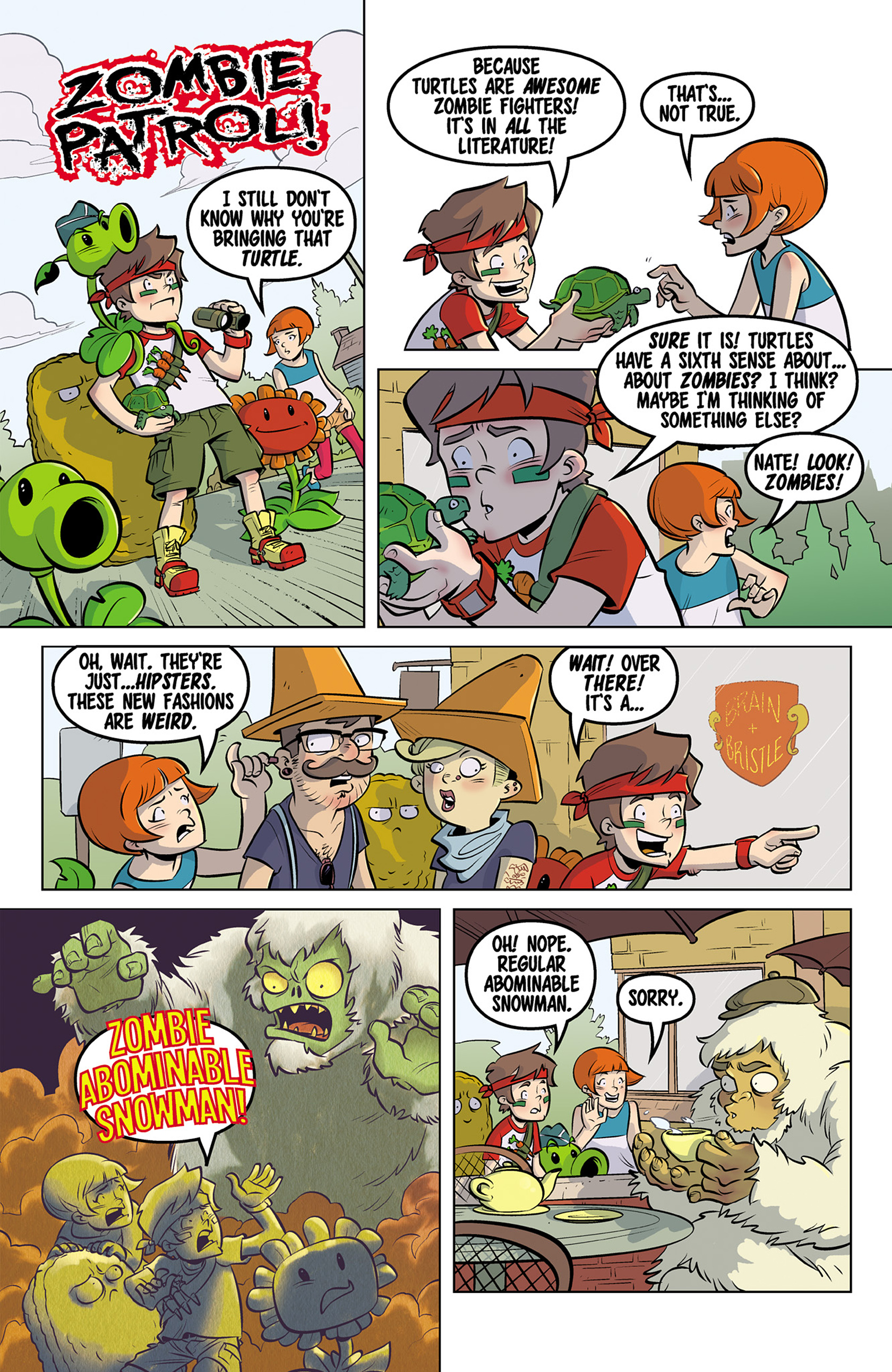 Read online Plants vs. Zombies: Bully For You comic -  Issue #1 - 7