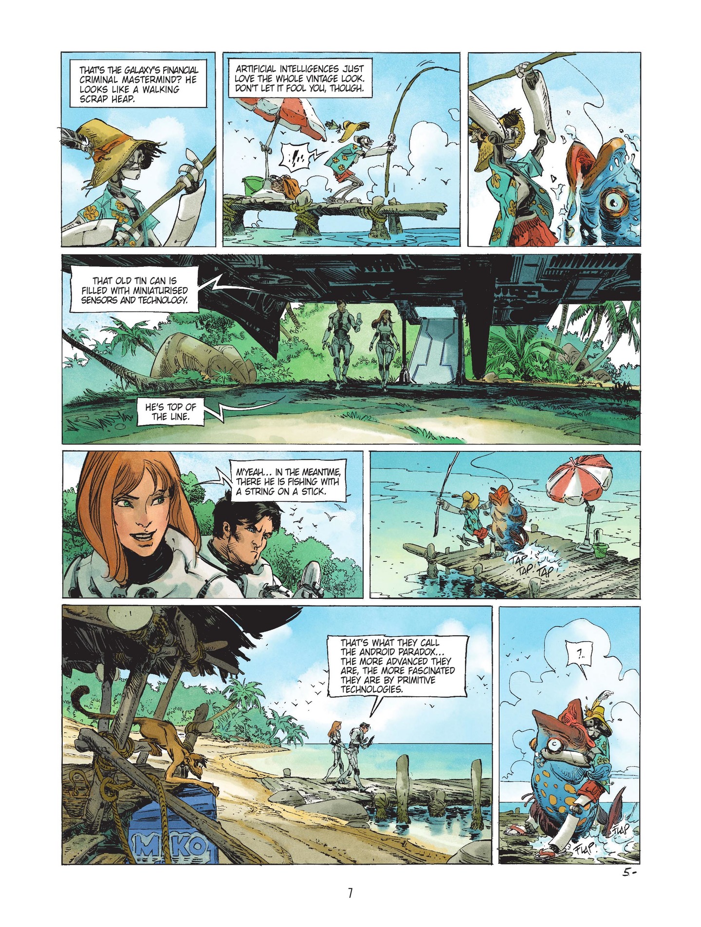 Read online Valerian and Laureline: Shingouzlooz Inc comic -  Issue # Full - 9