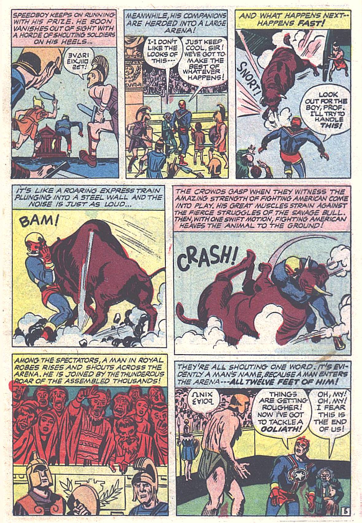 Read online Fighting American (1954) comic -  Issue #5 - 17