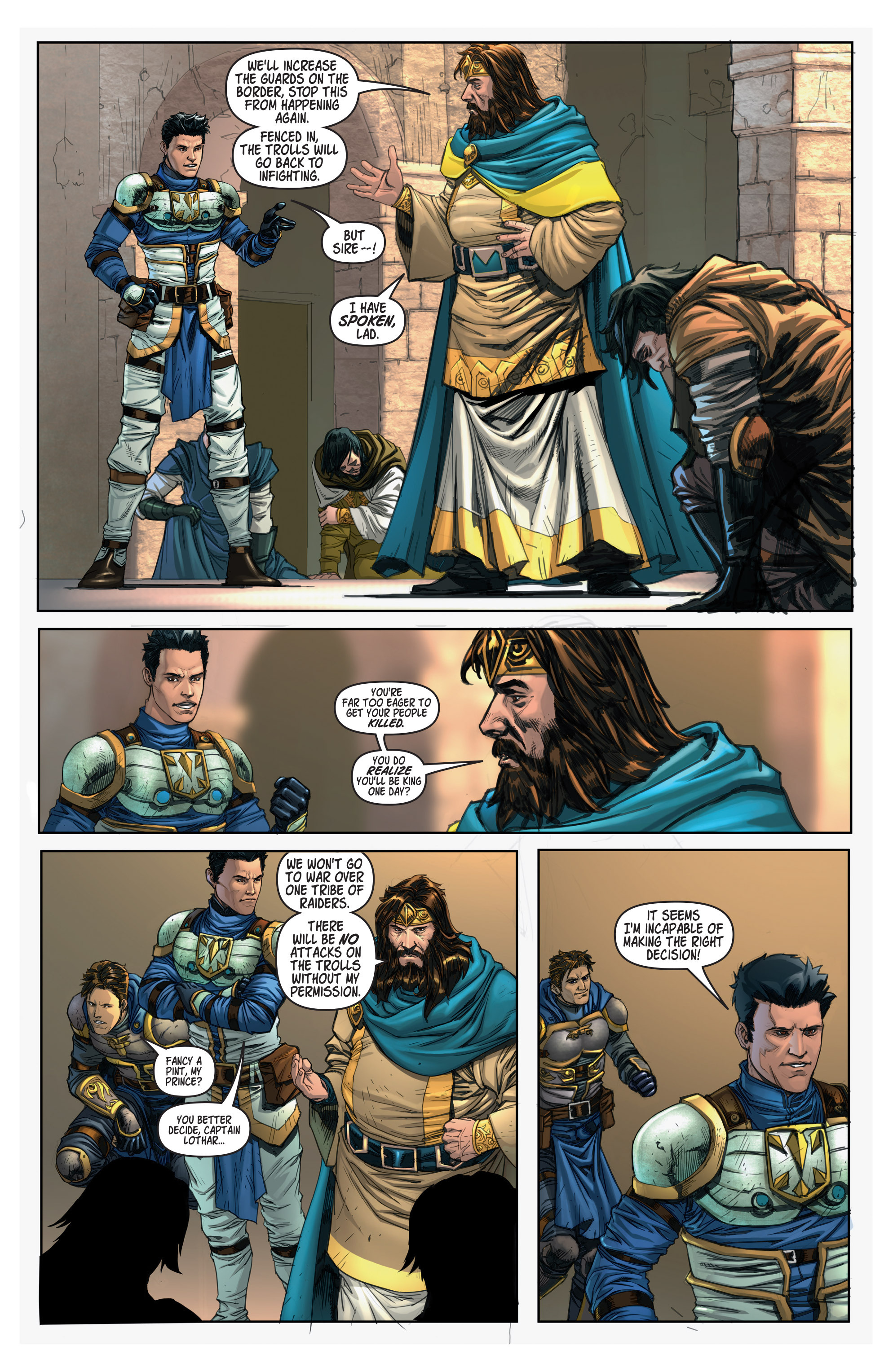 Read online Warcraft: Bonds of Brotherhood comic -  Issue # Full - 9
