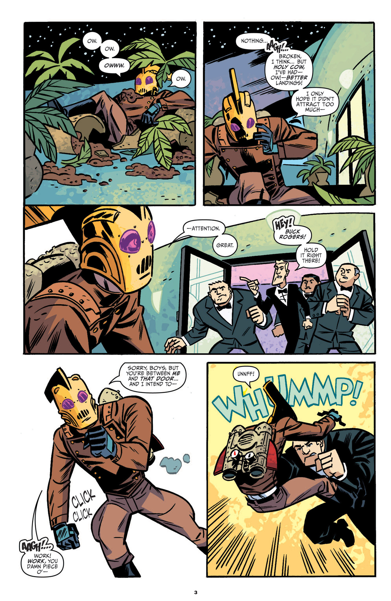 Read online The Rocketeer: Hollywood Horror comic -  Issue #4 - 6