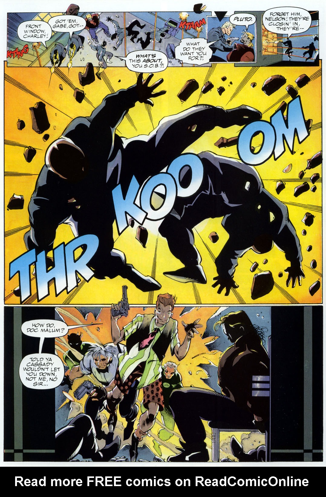Read online Marvel Graphic Novel comic -  Issue #74 - Punisher & Black Widow - Spinning Doomsday's Web - 4