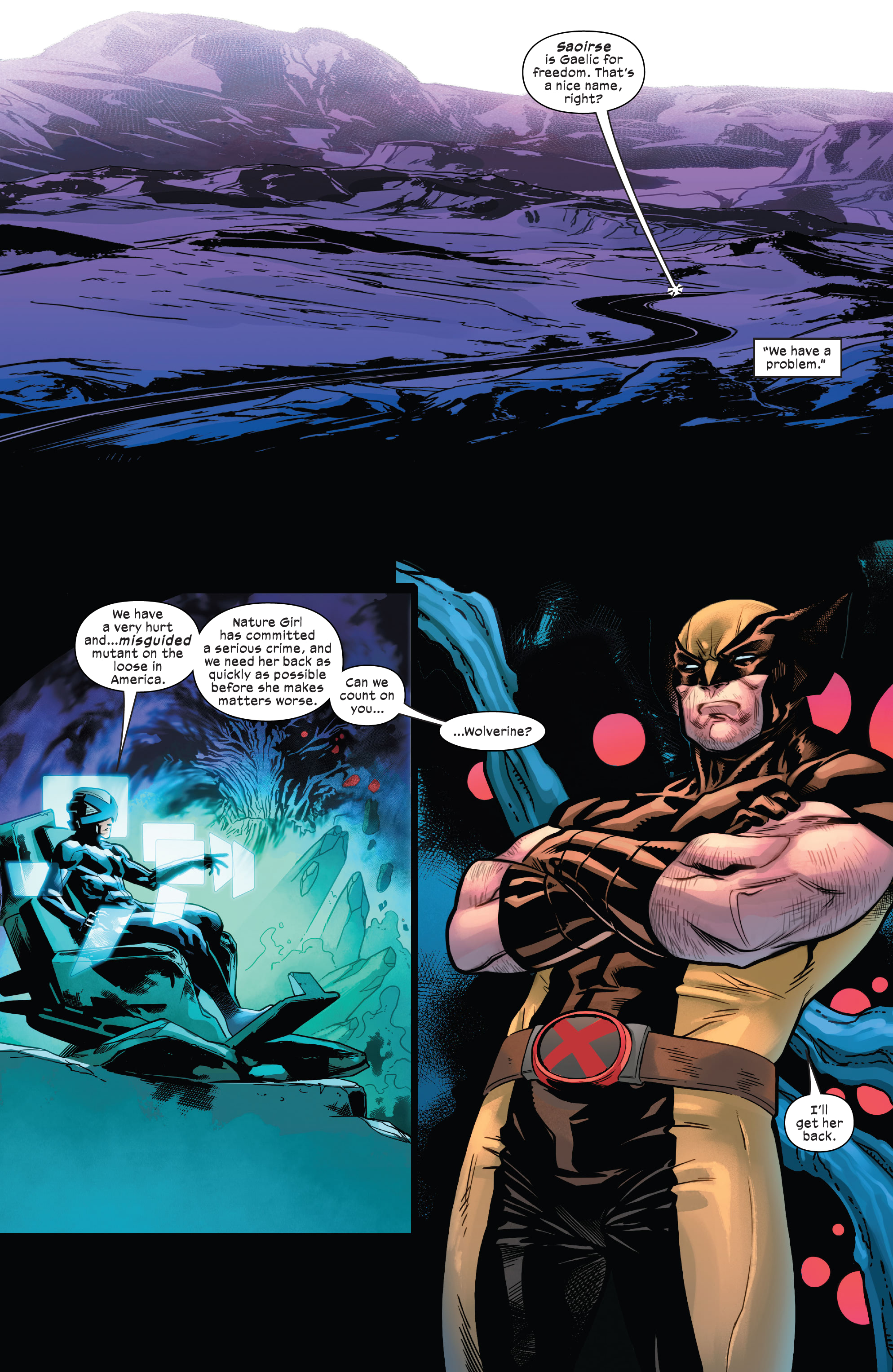 Read online X-Men Unlimited: X-Men Green comic -  Issue #1 - 12