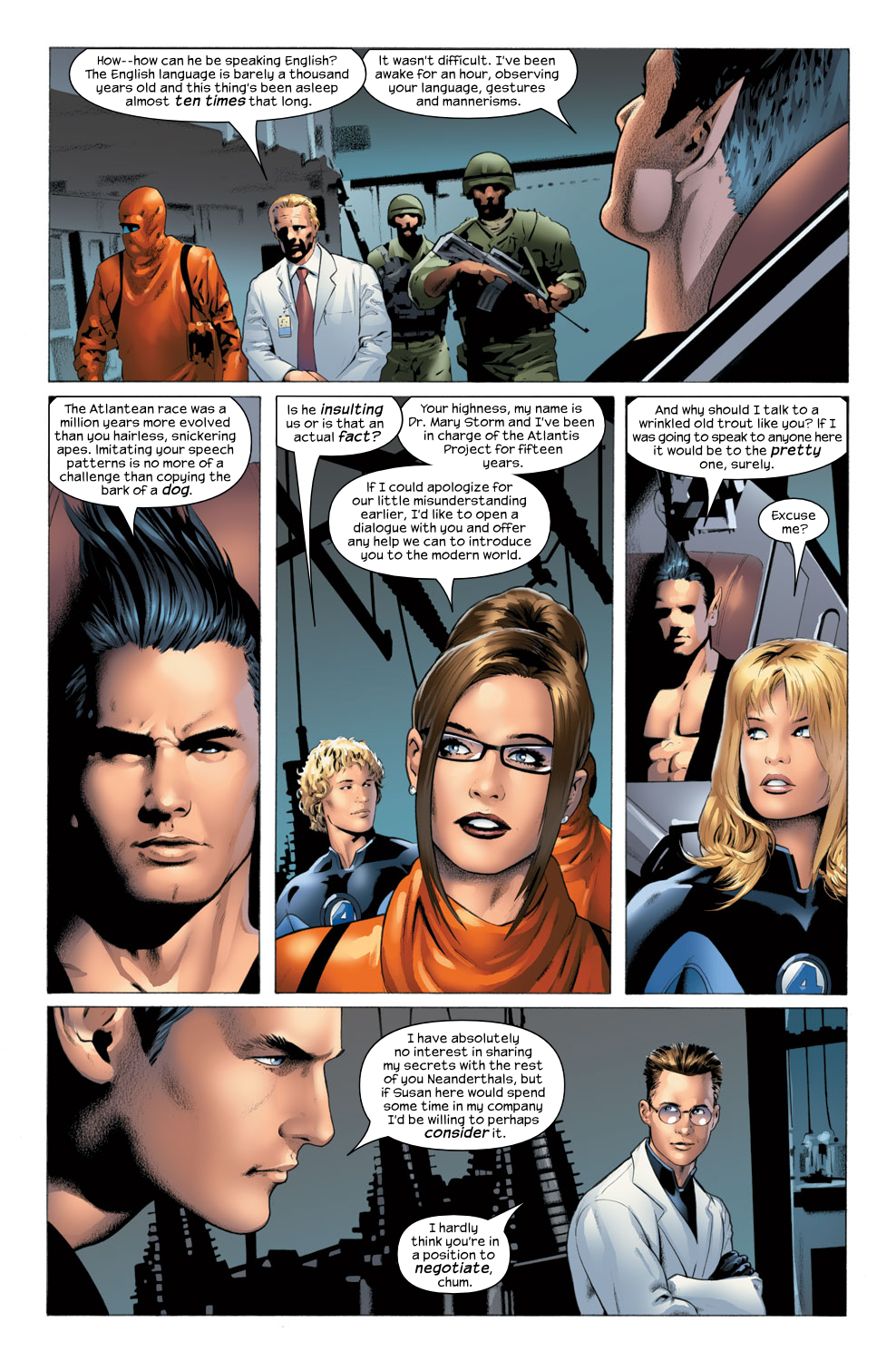 Read online Ultimate Fantastic Four (2004) comic -  Issue #25 - 12
