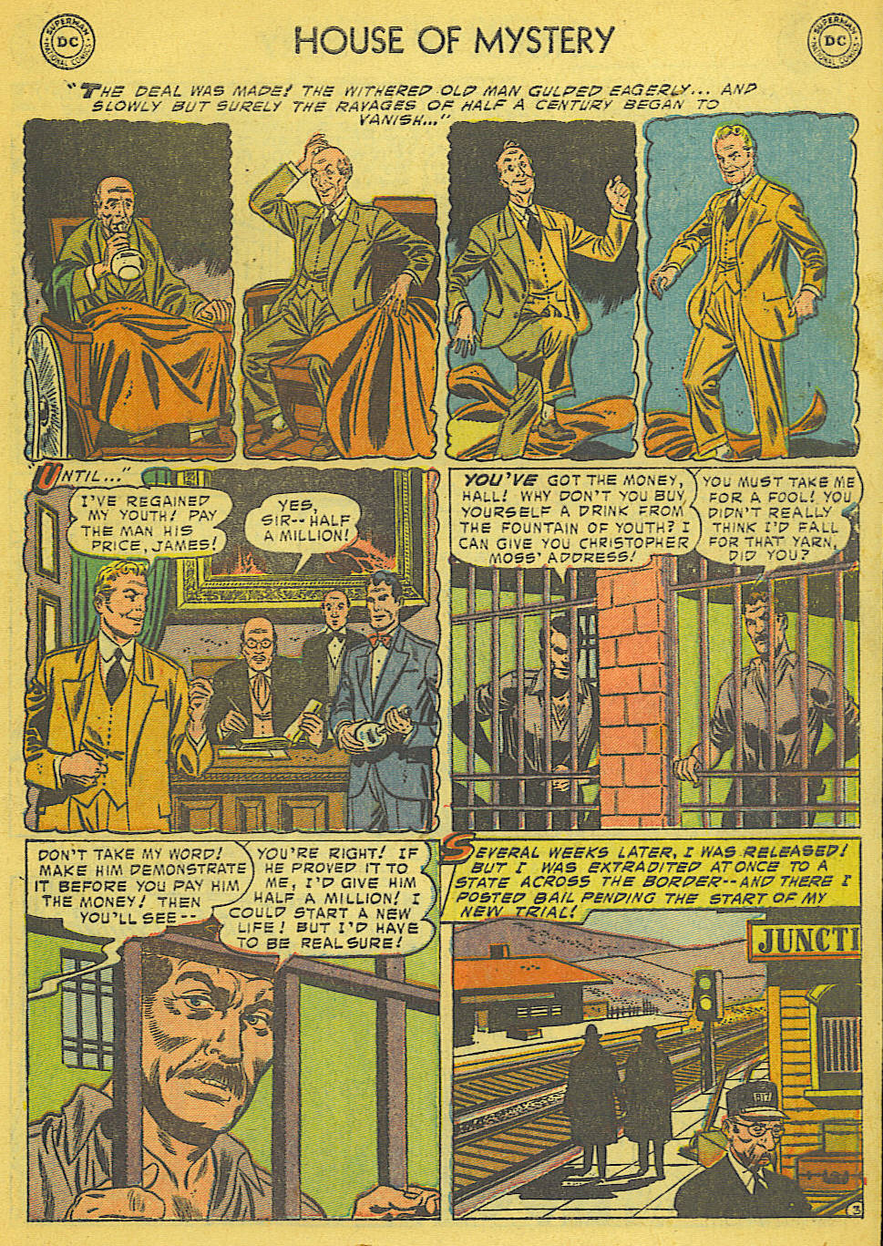 Read online House of Mystery (1951) comic -  Issue #36 - 29