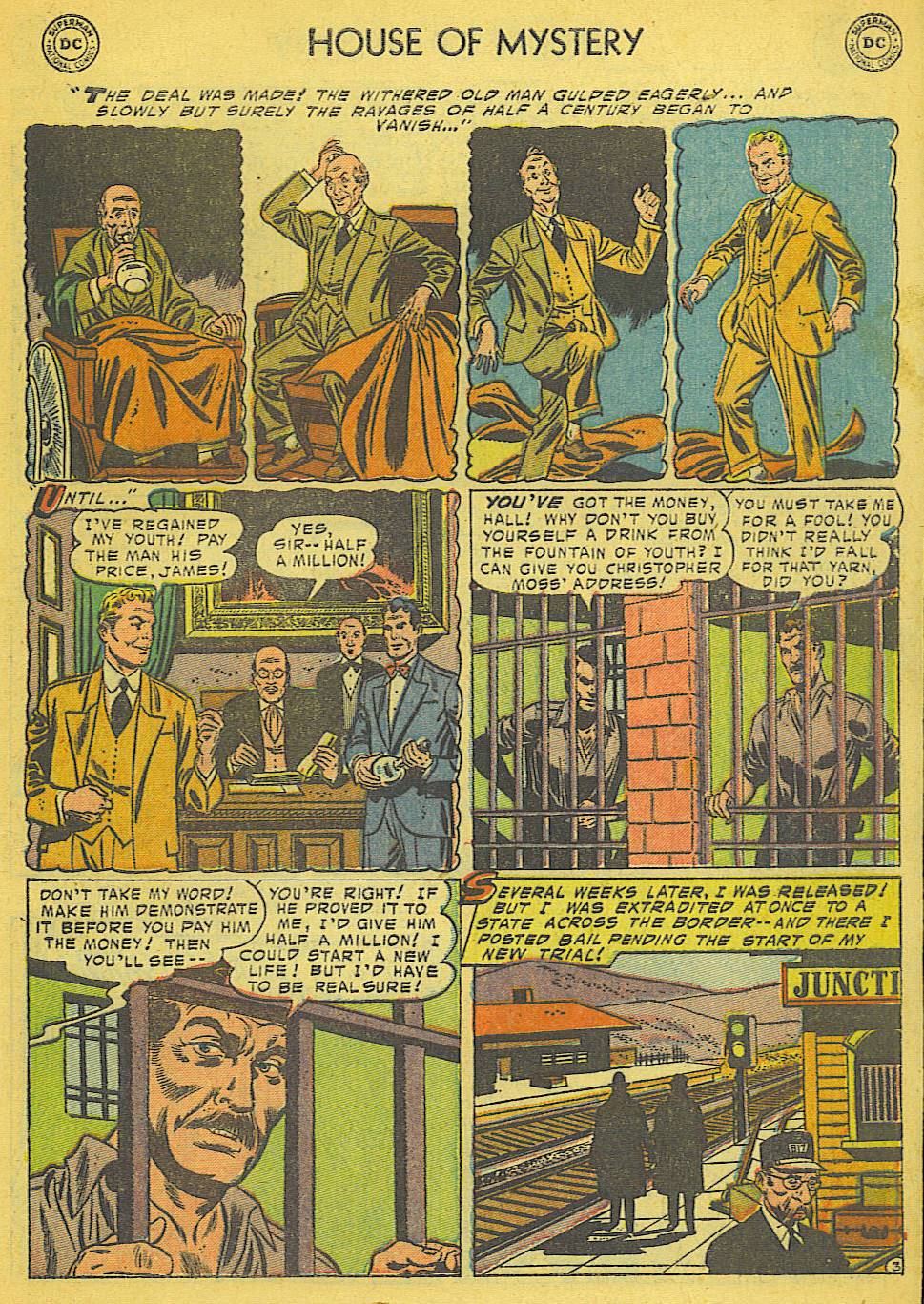 Read online House of Mystery (1951) comic -  Issue #36 - 29