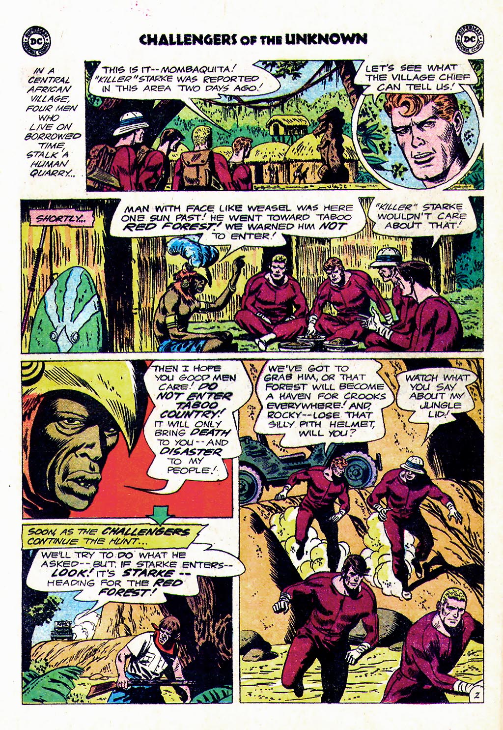 Read online Challengers of the Unknown (1958) comic -  Issue #38 - 4