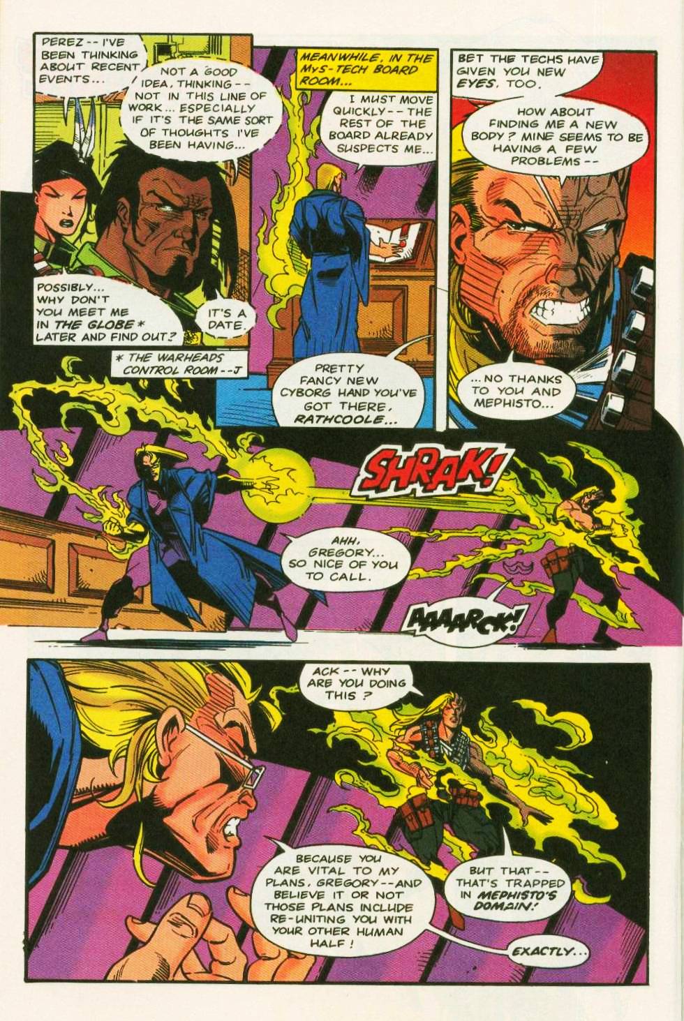 Read online Warheads comic -  Issue #9 - 19