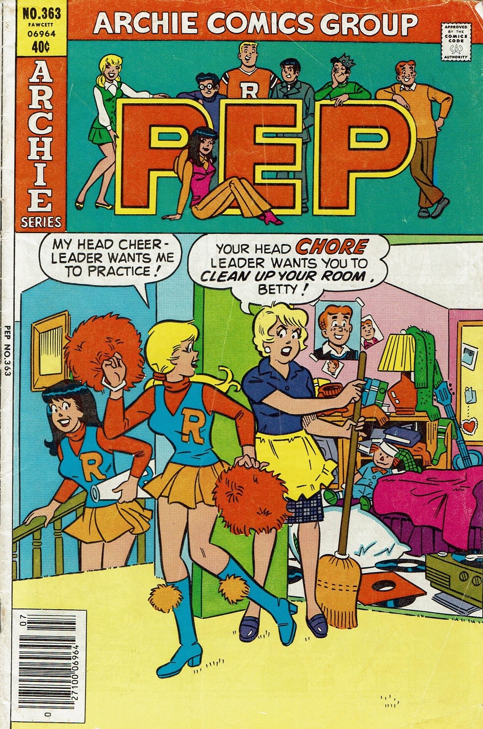 Read online Pep Comics comic -  Issue #363 - 1