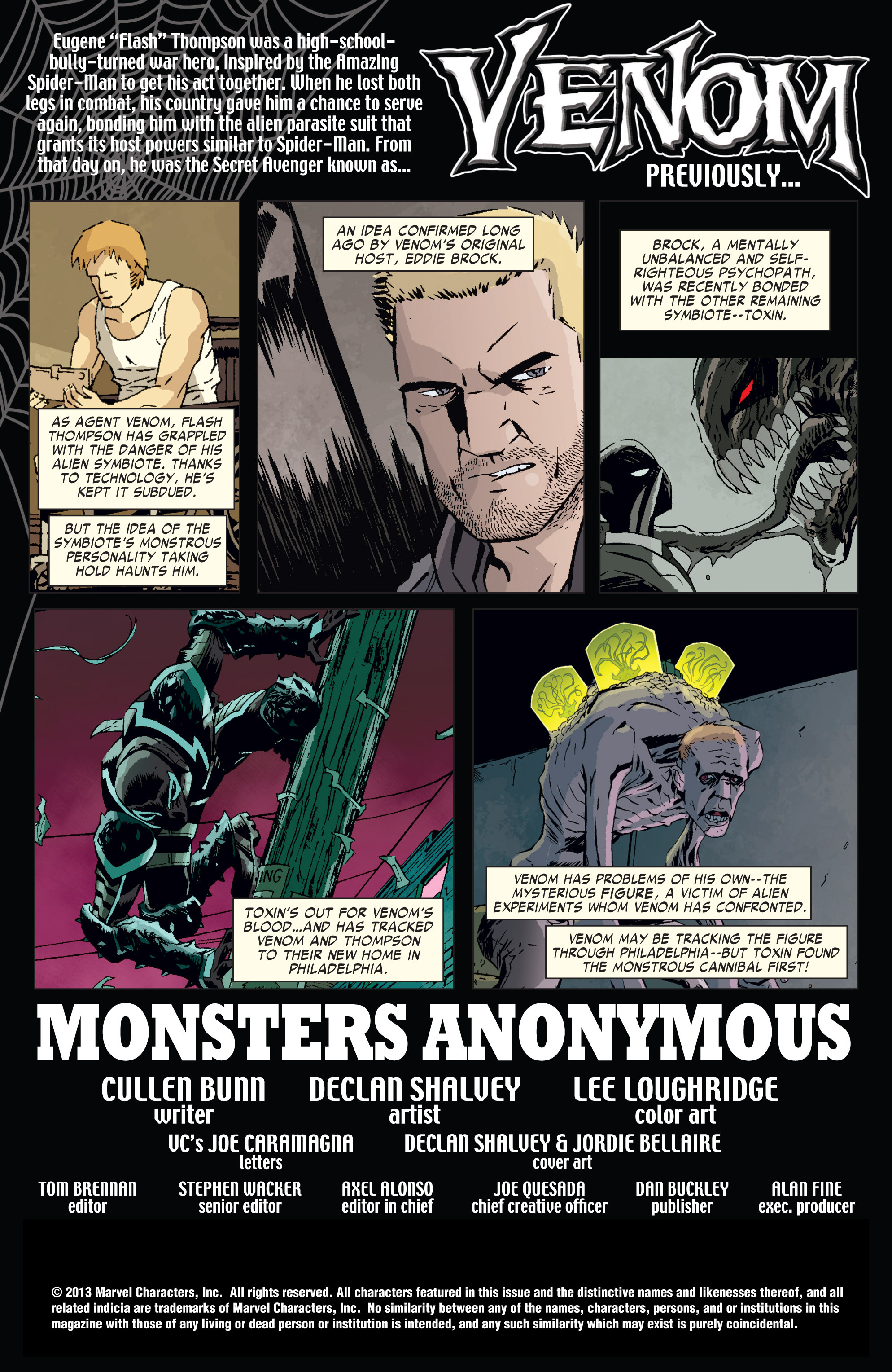 Read online Venom (2011) comic -  Issue #33 - 2