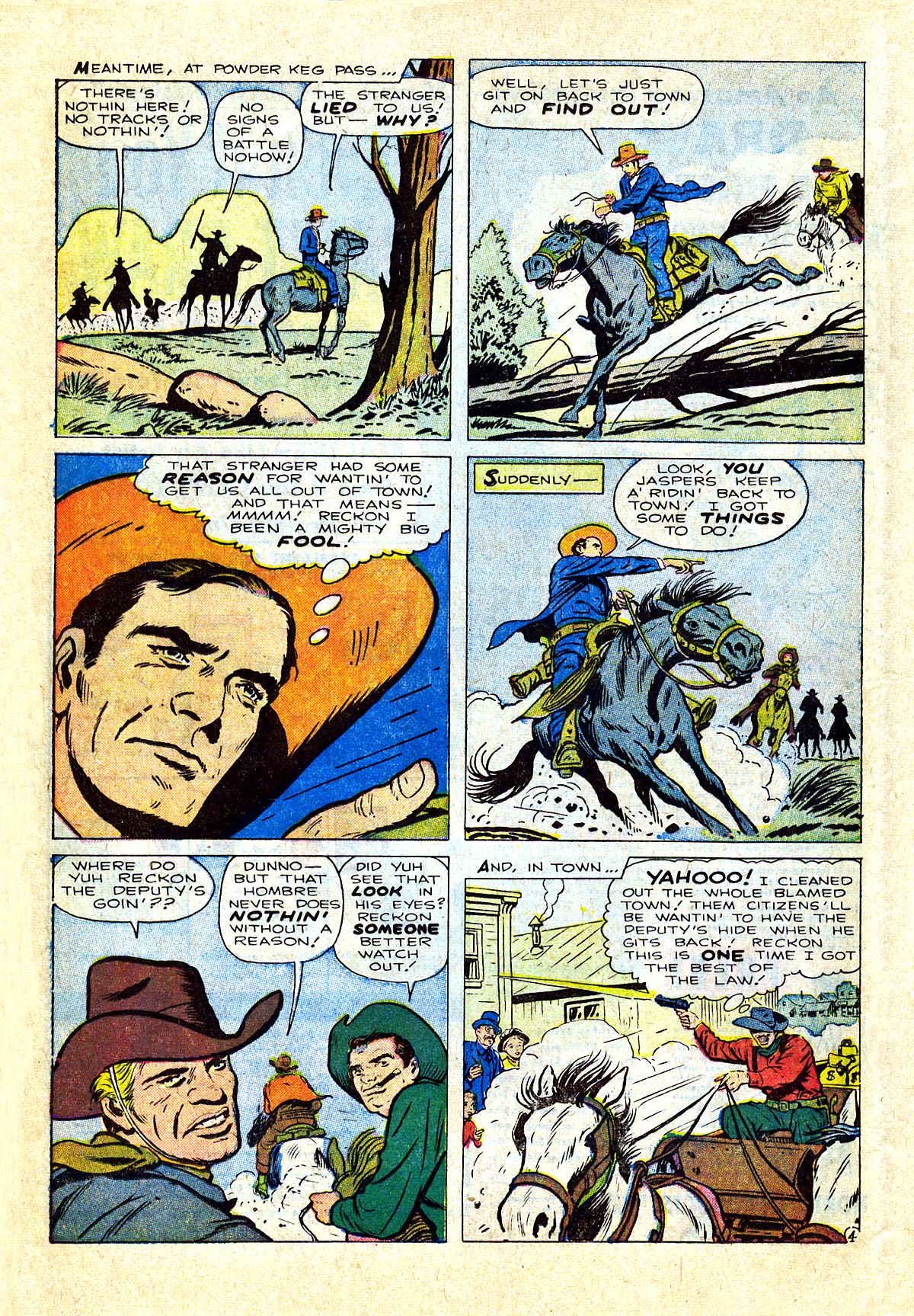 Read online Gunsmoke Western comic -  Issue #75 - 16